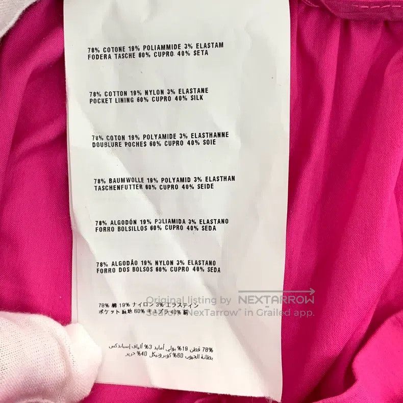 Prada Prada Rose pink cotton casual skirt Size 26" / US 2 / IT 38 - 7 Thumbnail
