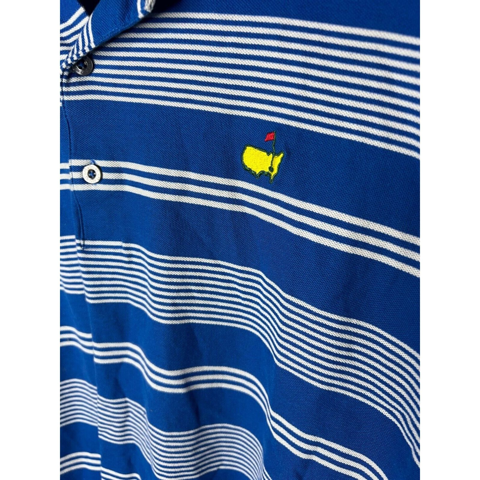 The Masters The Masters Performance Golf Polo Shirt Men XL Black White B Size US XL / EU 56 / 4 - 3 Thumbnail
