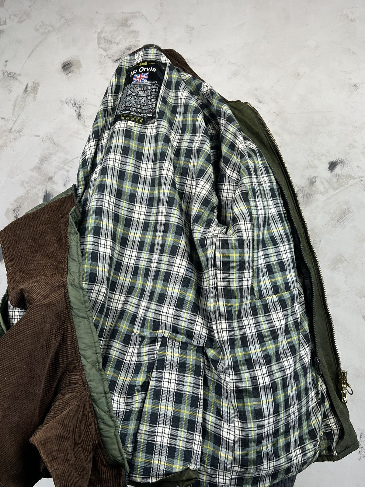 Orvis Vintage mc. Orvis Waxed Jacket Hooded Size S - M Size US S / EU 44-46 / 1 - 8 Thumbnail
