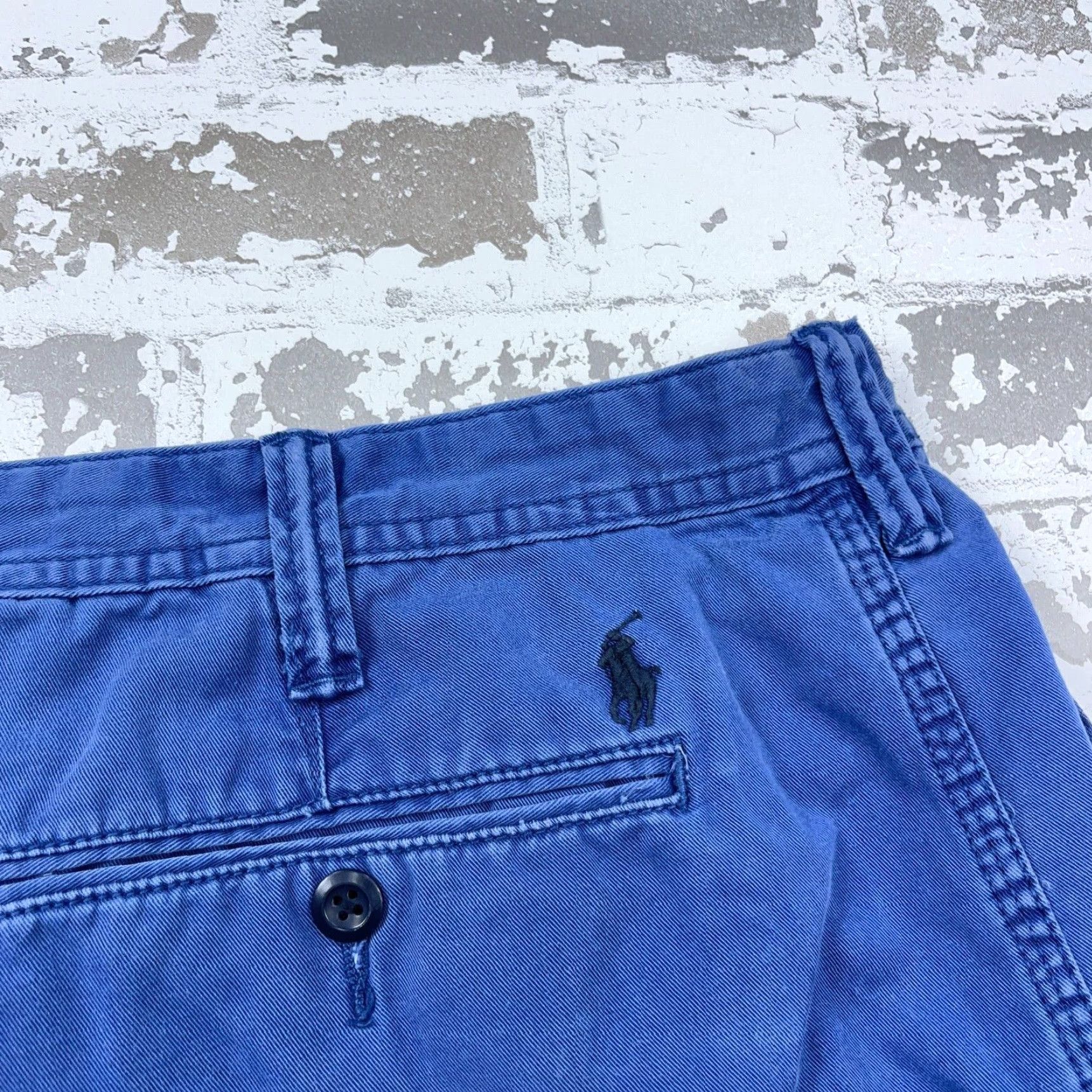 Polo Ralph Lauren Polo Ralph Lauren Chino Shorts Men 38 Blue Relaxed Fit M Golf Twill Prep Adult Size US M / EU 48-50 / 2 - 5 Thumbnail