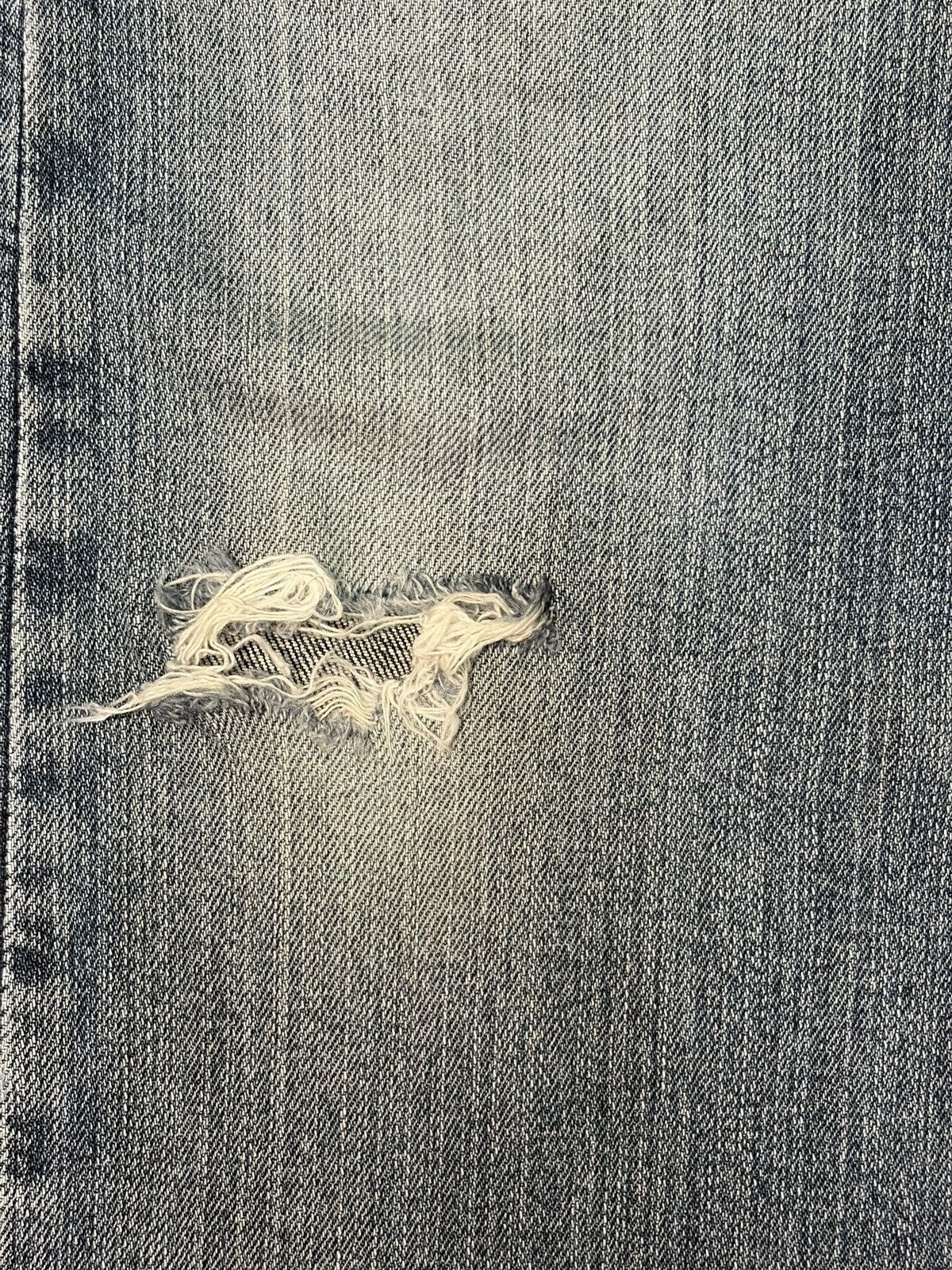 Diesel Vintage Japanese Brand Faded Wash Distressed Flare Jeans Size 29" - 3 Thumbnail