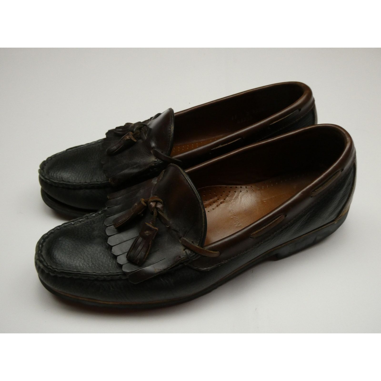 Allen Edmonds Allen Edmonds tassel loafers dress shoes, size: 11, brown Size US 11 / EU 44 - 1 Thumbnail