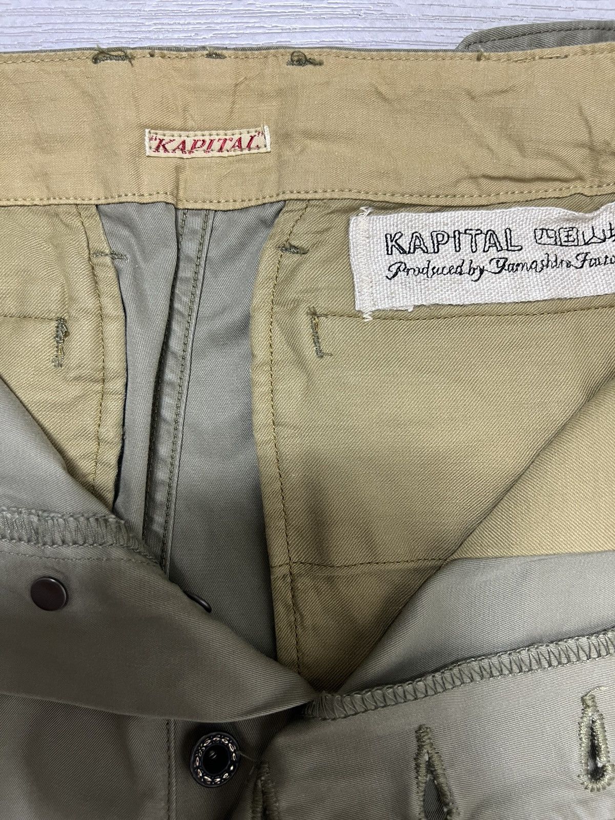 Kapital Kapital - Multi-Button Military Parachute Pants Size US 28 / EU 44 - 13 Thumbnail