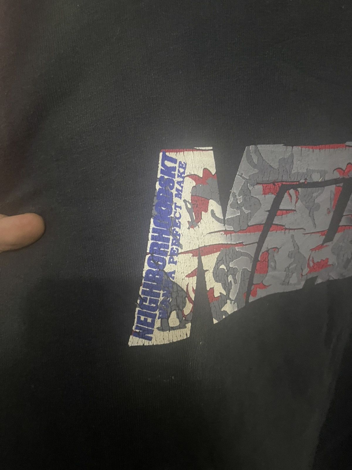 Neighborhood Vintage 90s - 2000s Neigborhood Skate Crewneck Sweatshirt Size US L / EU 52-54 / 3 - 5 Thumbnail