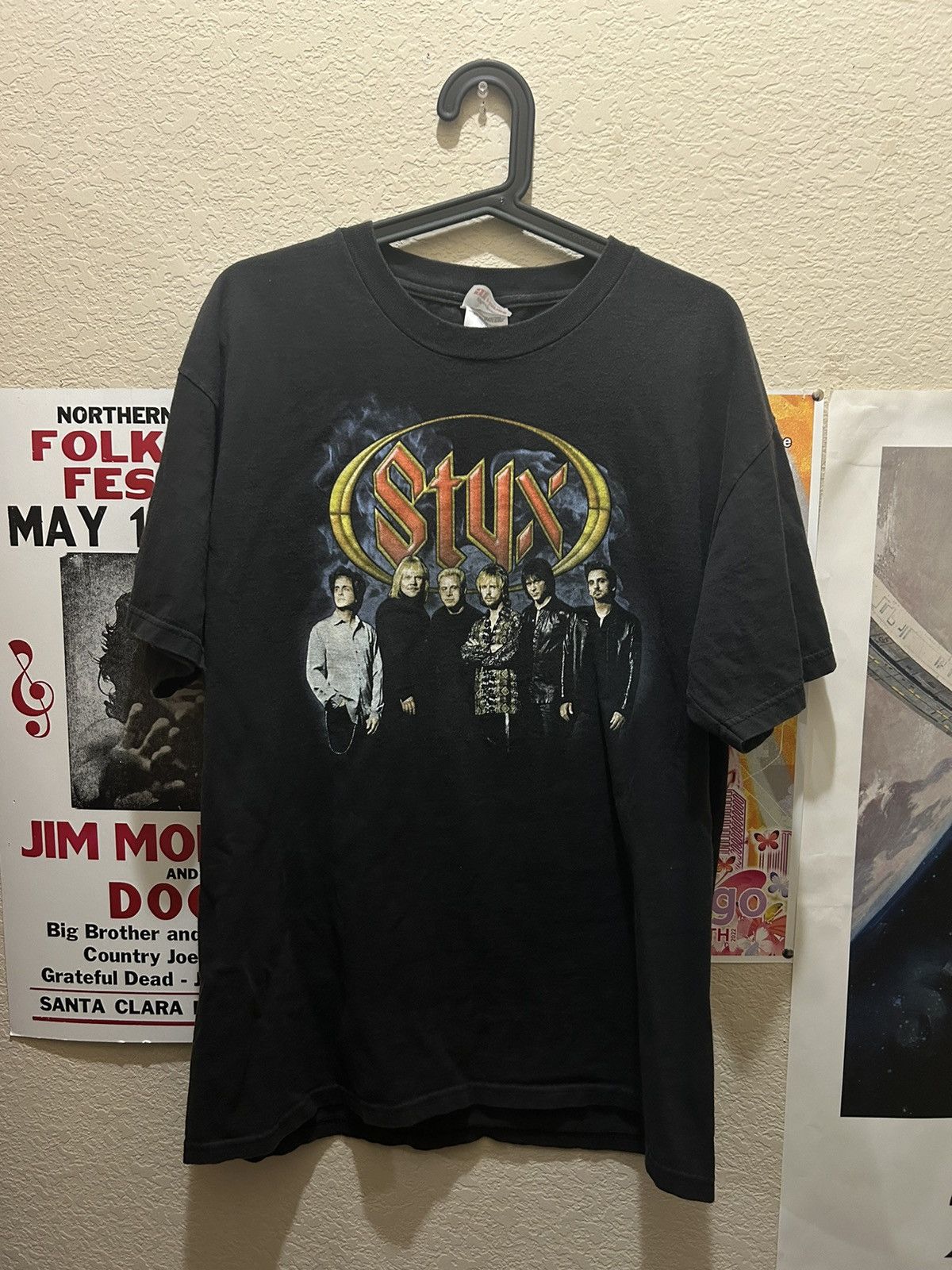 Styx 2001 vintage band tee