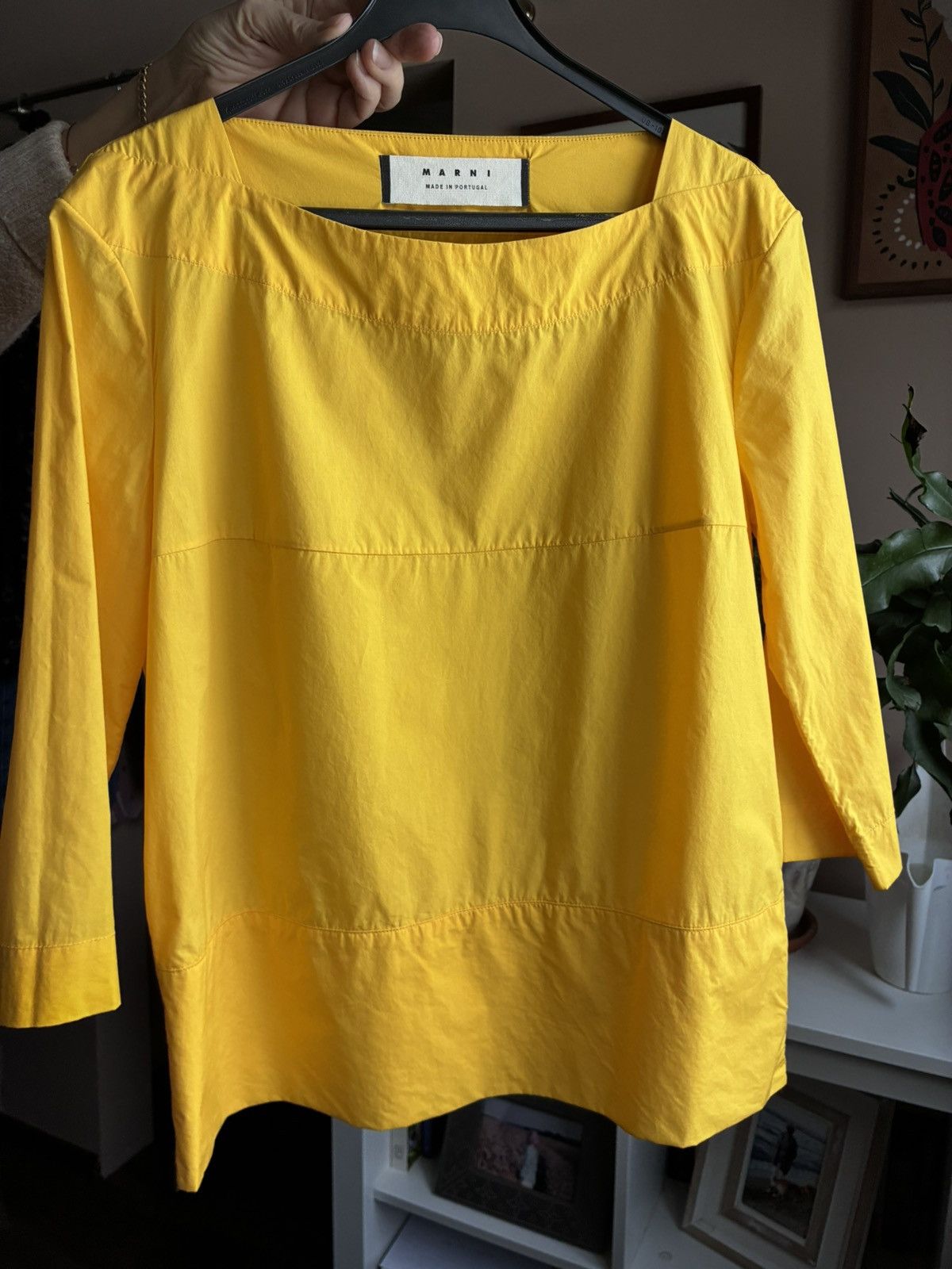 Marni Marni yellow blouse 40 Size M / US 6-8 / IT 42-44 - 1 Thumbnail