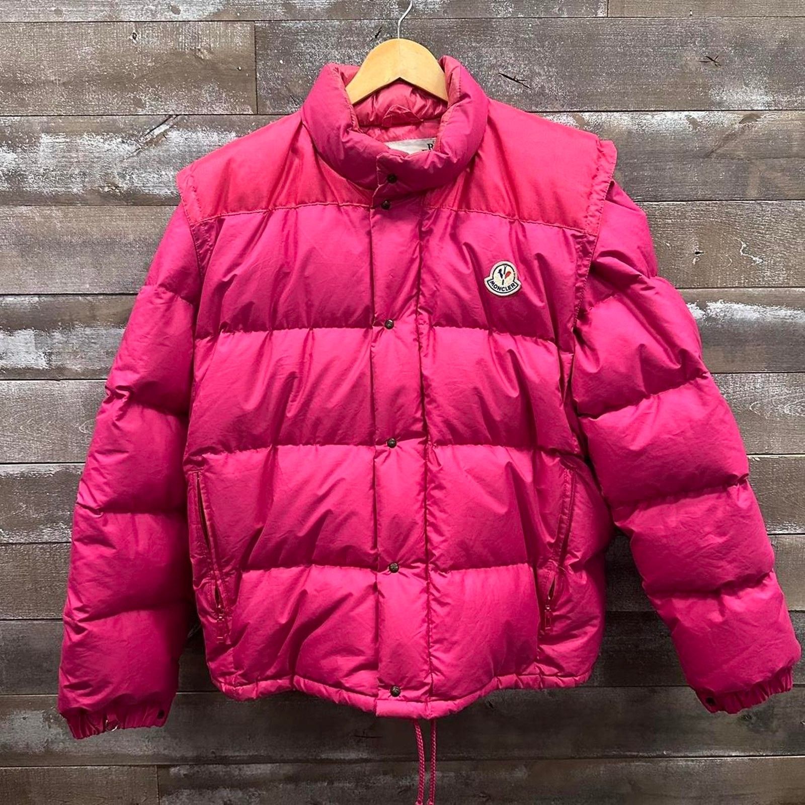 Moncler Moncler vintage 1980s pink Size US L / EU 52-54 / 3 - 1 Thumbnail