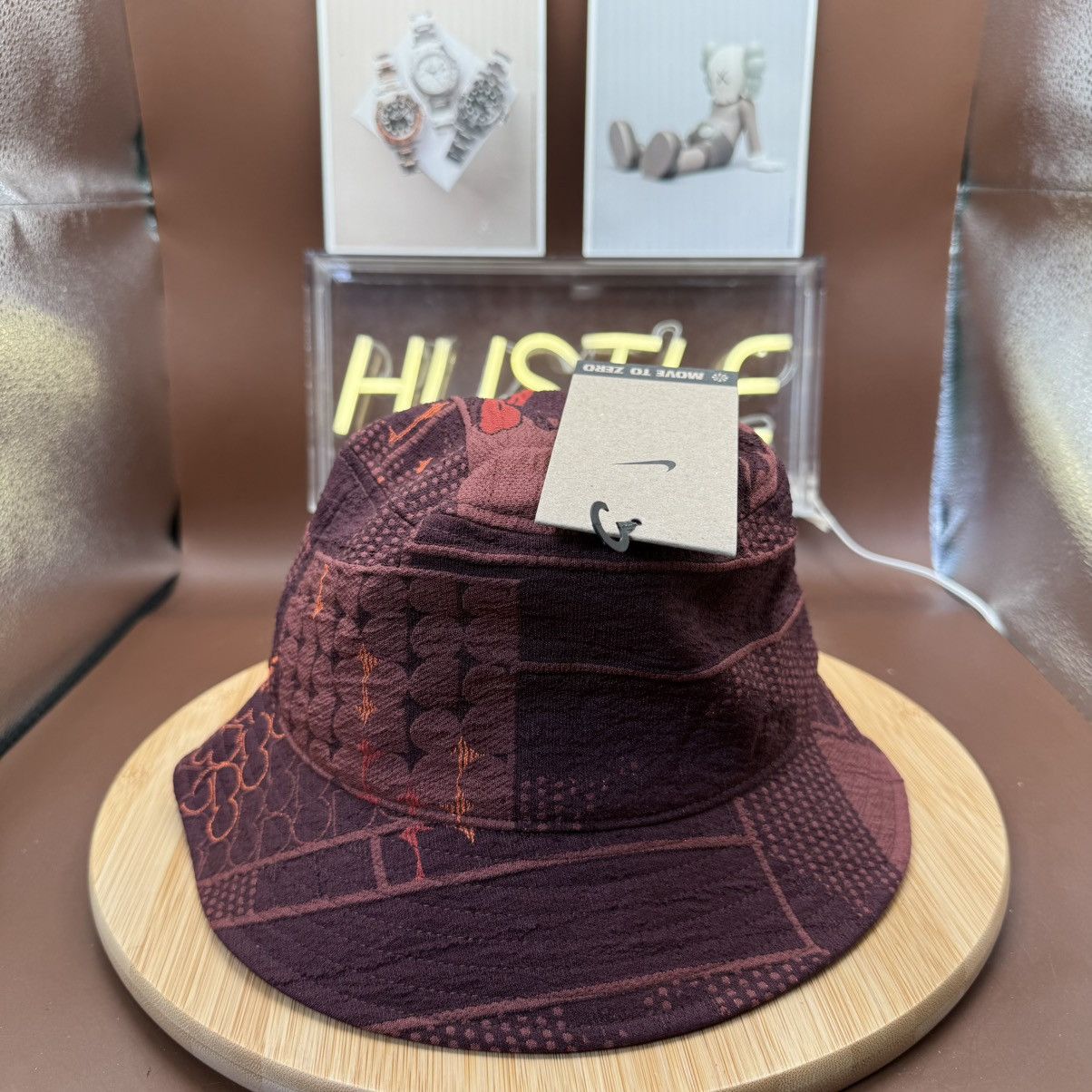 Nike Nike Naomi Osaka Tennis Apex Bucket Hat Red Adult Unisex Size ONE SIZE - 2 Thumbnail