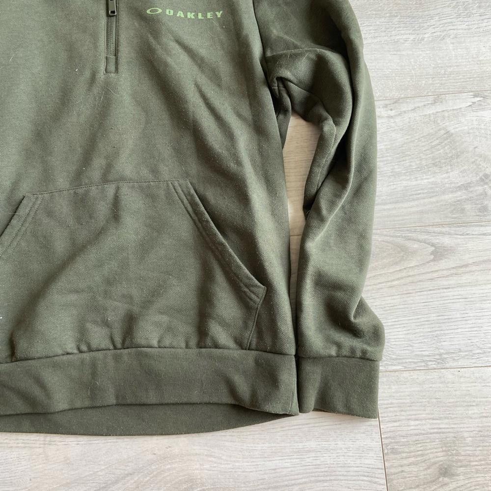 Oakley Oakley Dark Green Classic Zip Sweatshirt Size US XS / EU 42 / 0 - 2 Thumbnail