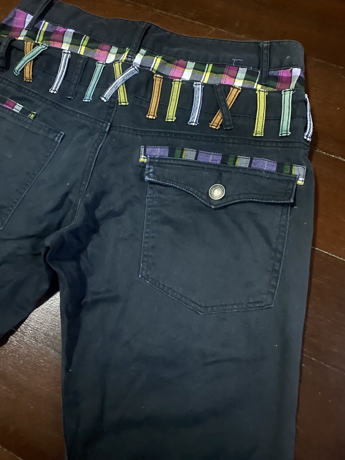 Japanese Brand Fire japanes brand double waist streetwear punks zipper Size US 34 / EU 50 - 11 Thumbnail