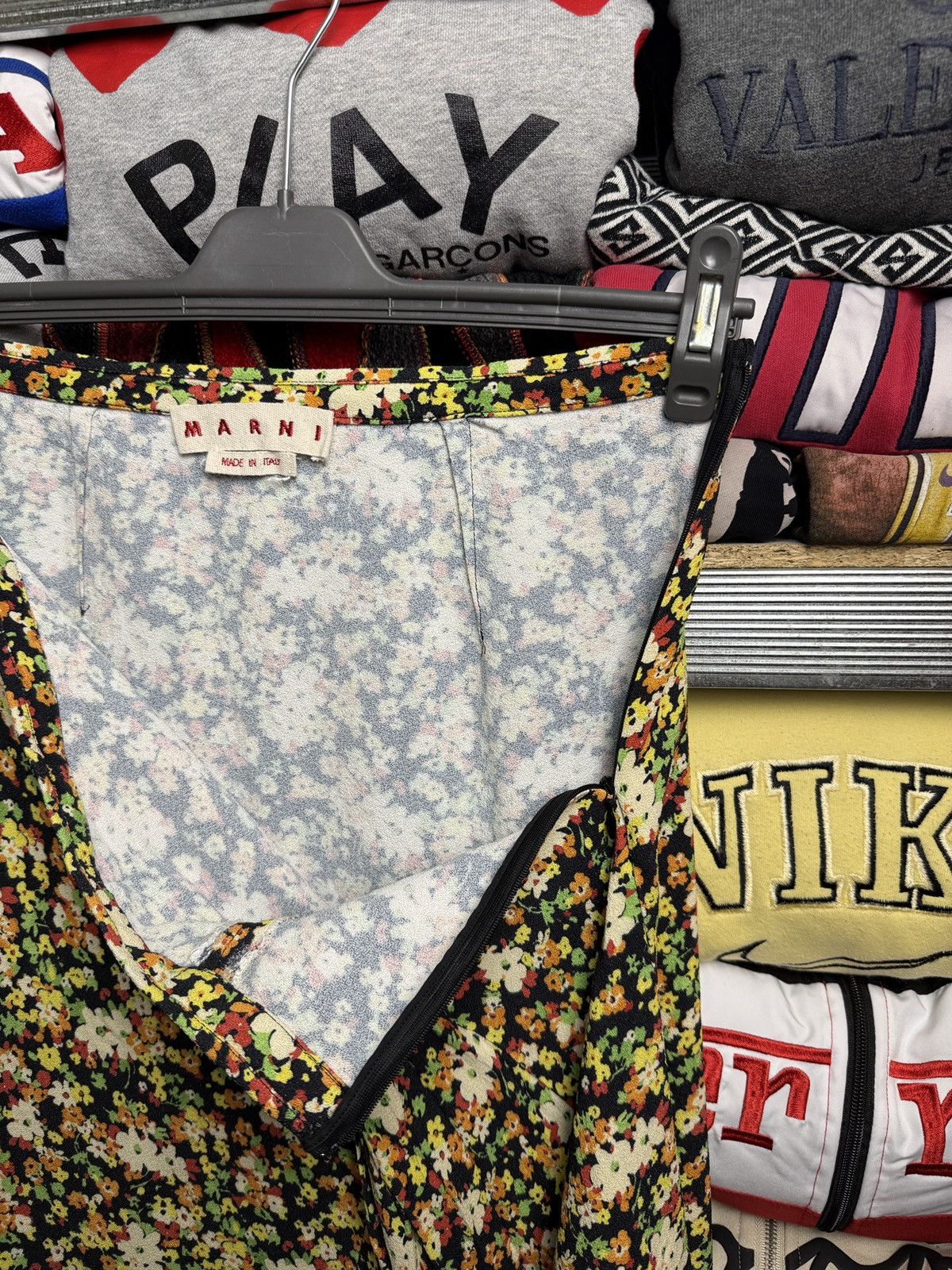 Marni Suit Flower Over Print Tank Top Tunic