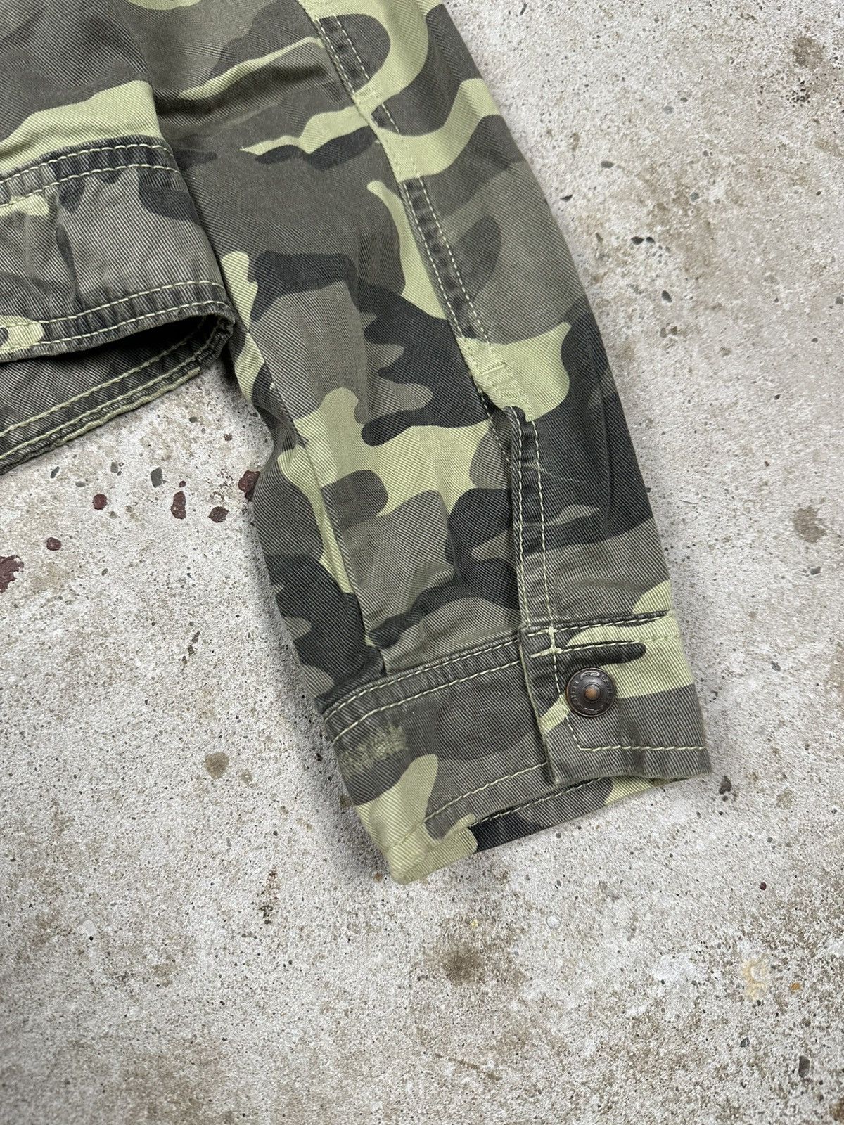 Other Vintage Y2K Camo Asymmetrical Moto Biker Reworked Jacket Size US S / EU 44-46 / 1 - 11 Thumbnail