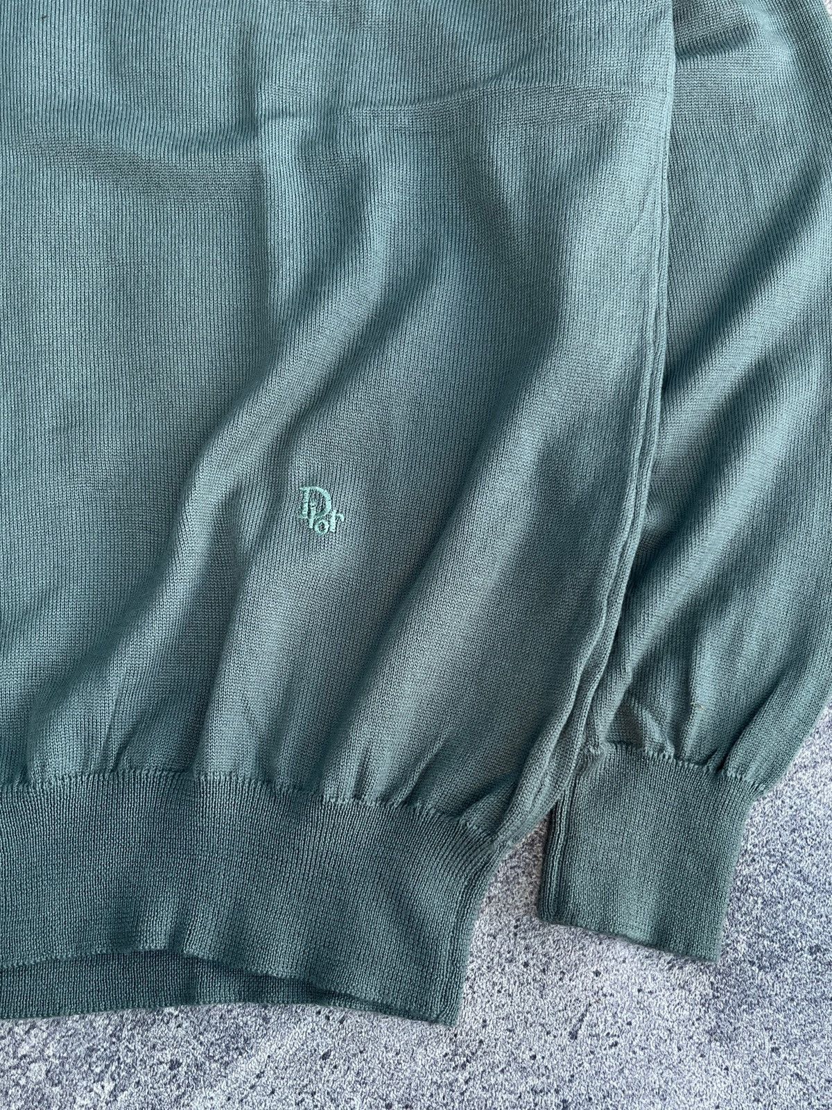 Christian Dior Monsieur 1990’s Christian Dior Monsieur Vneck Knit Size US L / EU 52-54 / 3 - 3 Thumbnail