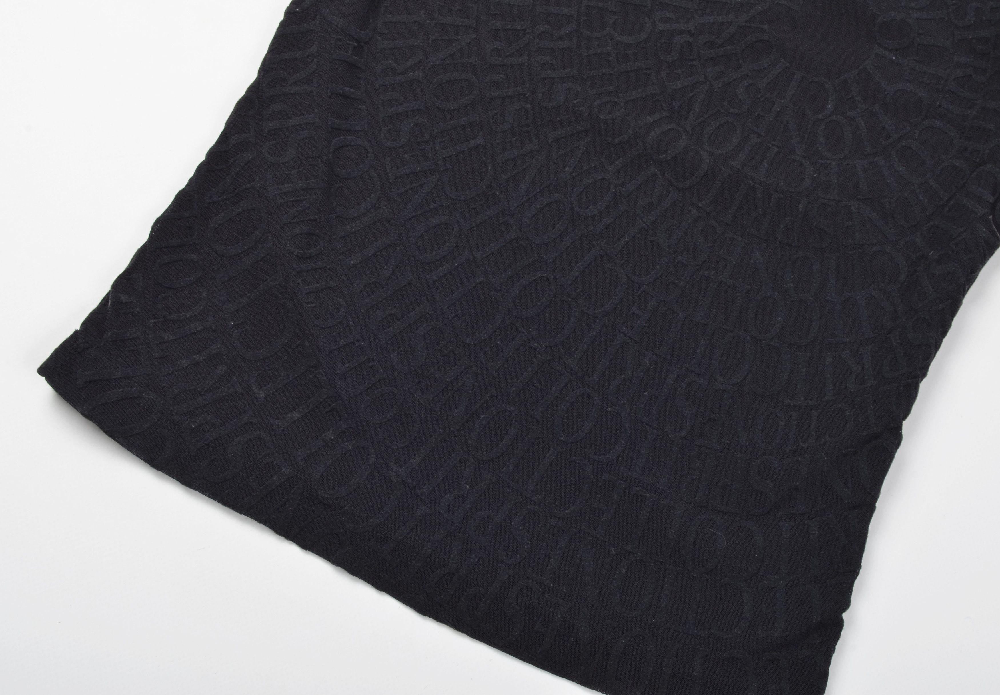 Esprit Vintage Esprit Y2K Mesh Monogramm Black Grunge Top Size M / US 6-8 / IT 42-44 - 6 Thumbnail