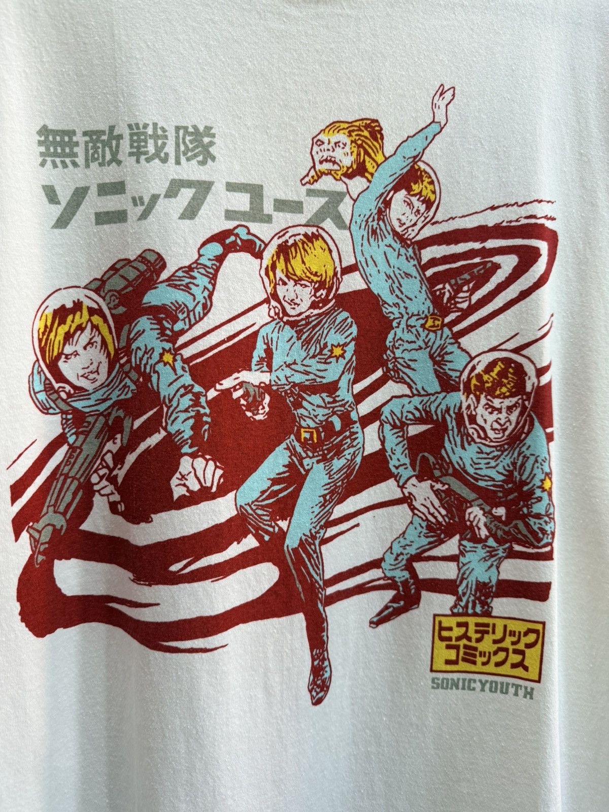 Vintage Bootleg Sonic Youth Tee Size US XL / EU 56 / 4 - 2 Thumbnail