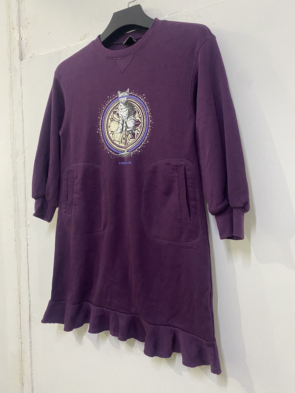 Undercover 💥 GU X UNDERCOVER CAT CIRCLE LOGO LONG SWAETER Size M / US 6-8 / IT 42-44 - 4 Thumbnail