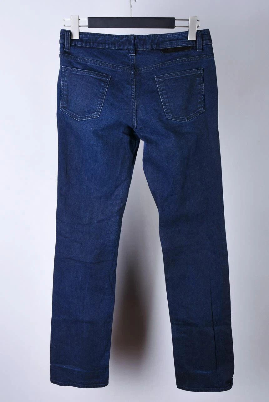 Stella McCartney Women's Stella McCartney Dark Blue Denim Straight Jeans Size 33" - 4 Thumbnail
