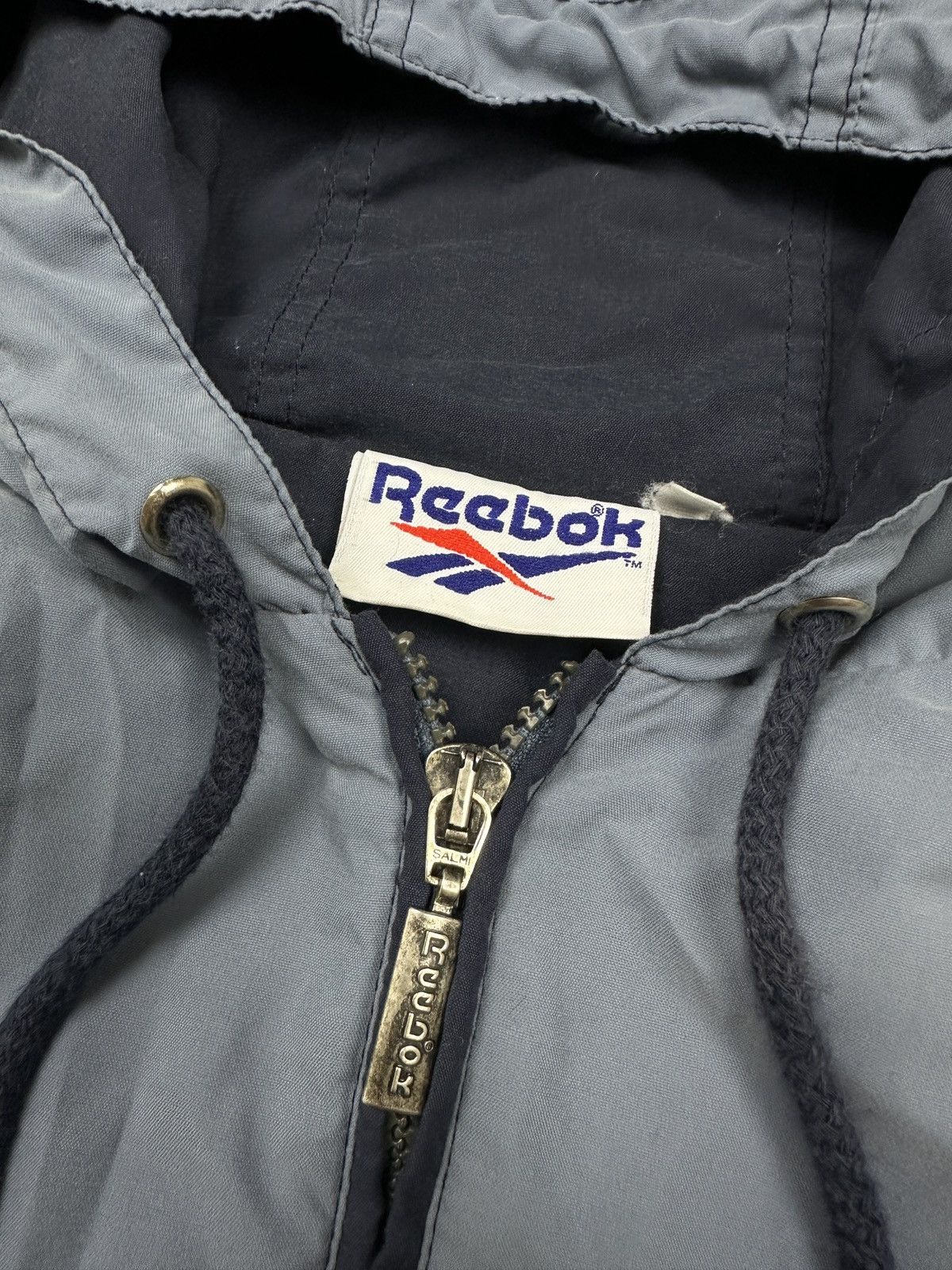Reebok × Vintage Vintage Reebok Jacket 1/3 zip center logo Size US XL / EU 56 / 4 - 12 Thumbnail