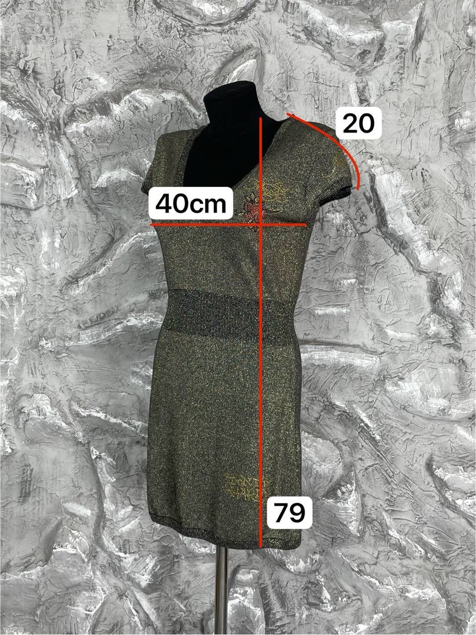 Ed Hardy 2000s Ed Hardy Christian Audigier Y2K Rhinestones Dress Size M / US 6-8 / IT 42-44 - 17 Thumbnail