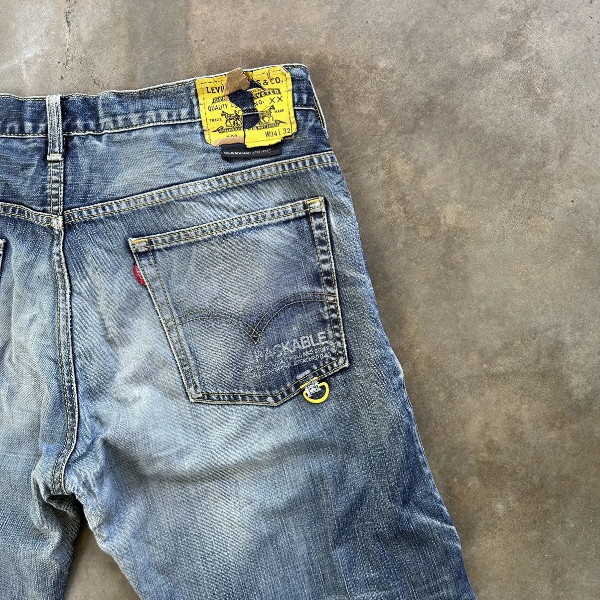Japanese Brand Vintage Levi’s 503 Packable Distressed Faded Denim Jean Size US 36 / EU 52 - 14 Thumbnail