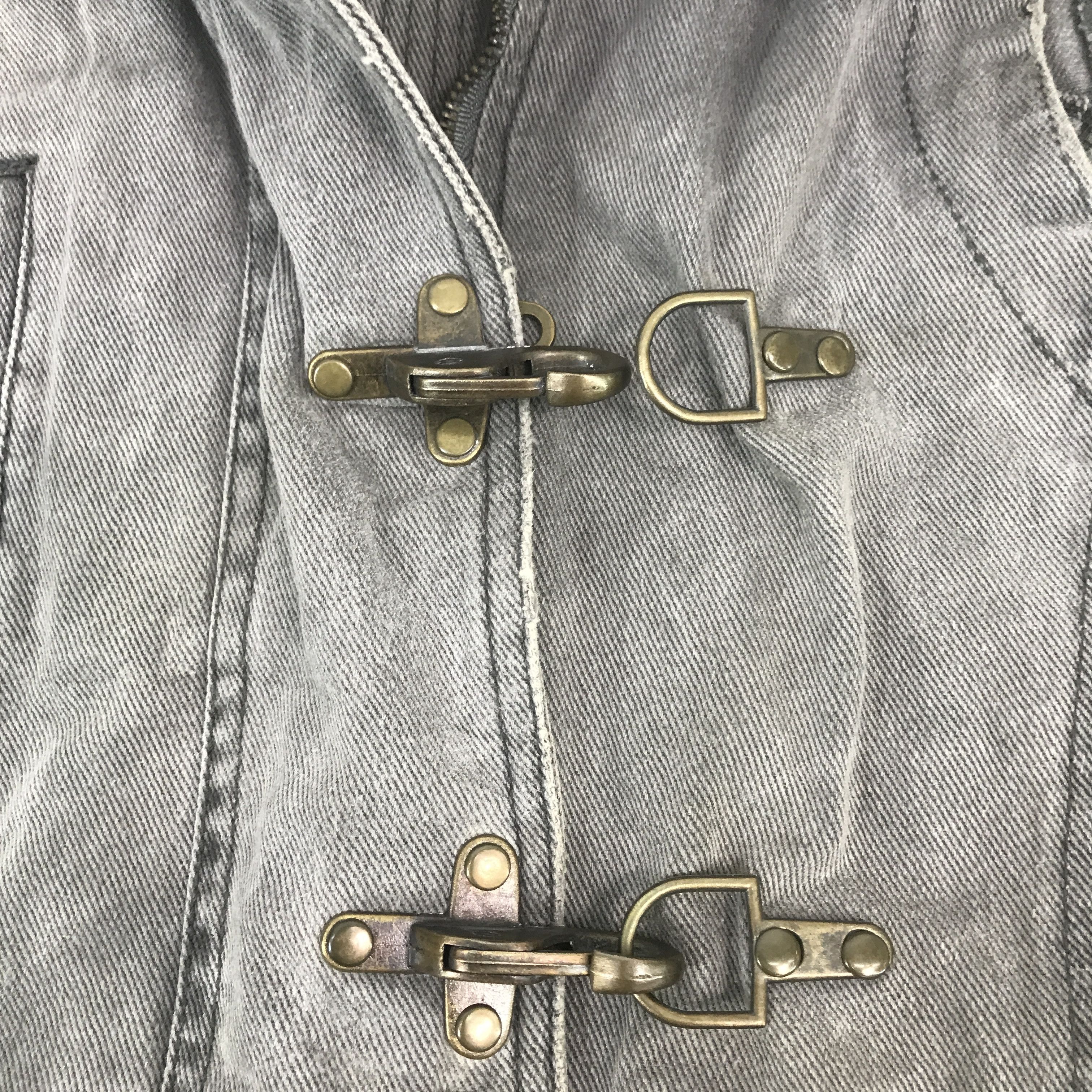 Japanese Brand × Vintage Vintage Sardynx Japan Punk vest fur hoodies Jacket Size US S / EU 44-46 / 1 - 7 Thumbnail