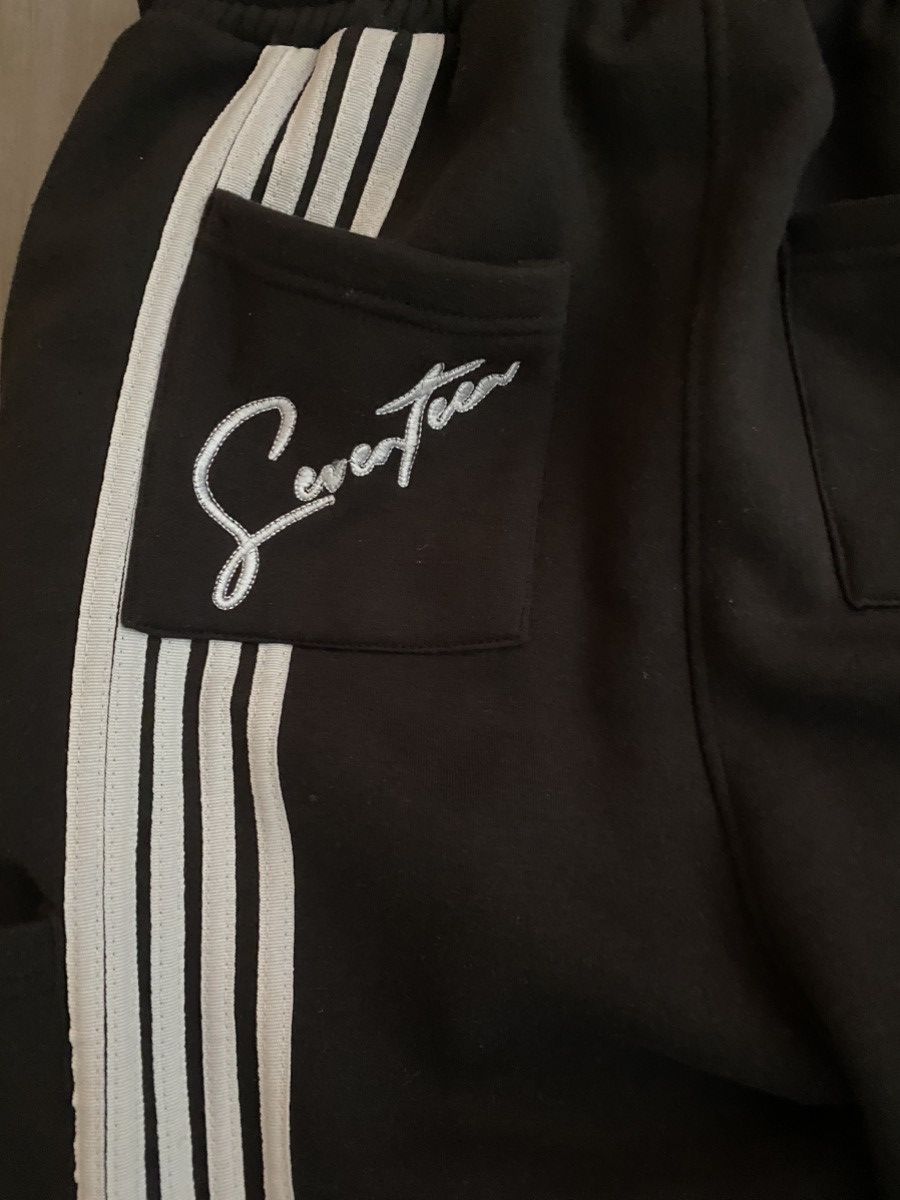 Other Striped Black Sweatpants (Sevenplusten) Size US 30 / EU 46 - 4 Thumbnail