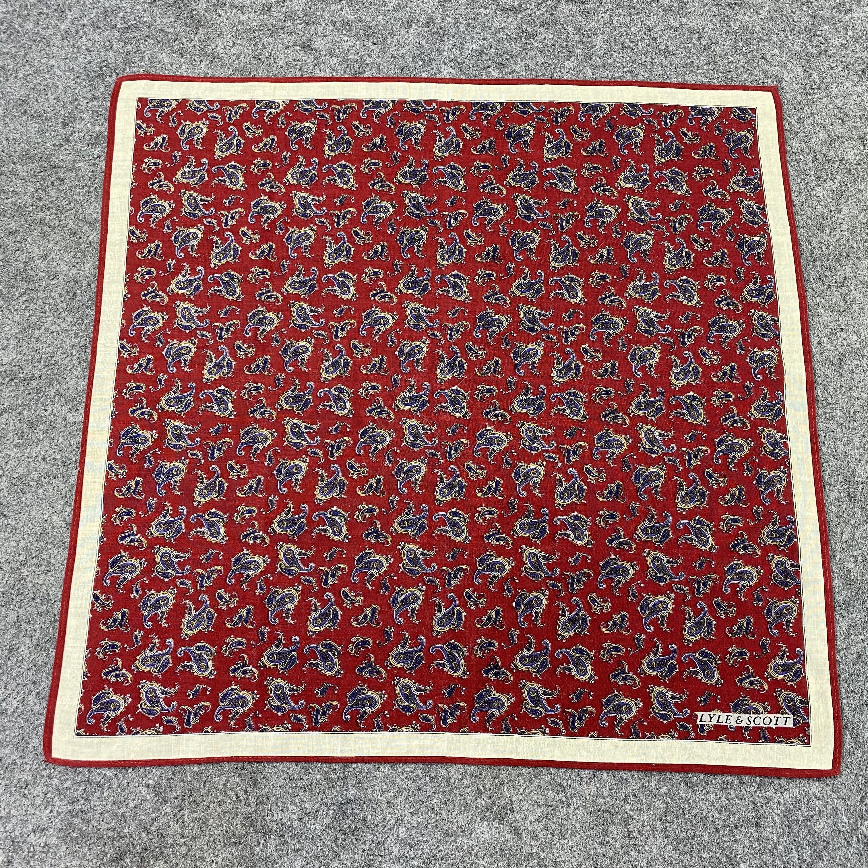 Lyle & Scott Lyle & Scott Handkerchief / Bandana / Neckerchief-B1531 Size ONE SIZE - 3 Thumbnail