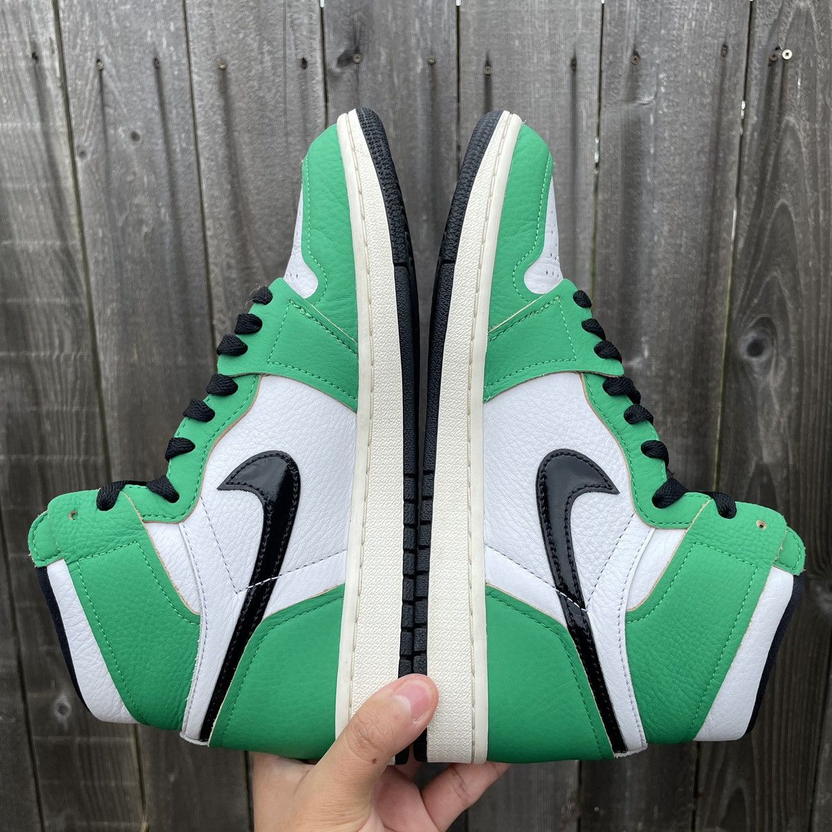 Jordan Brand × Nike Nike air Jordan 1 Lucjy Green size 9 Size US 9 / IT 39 - 6 Thumbnail