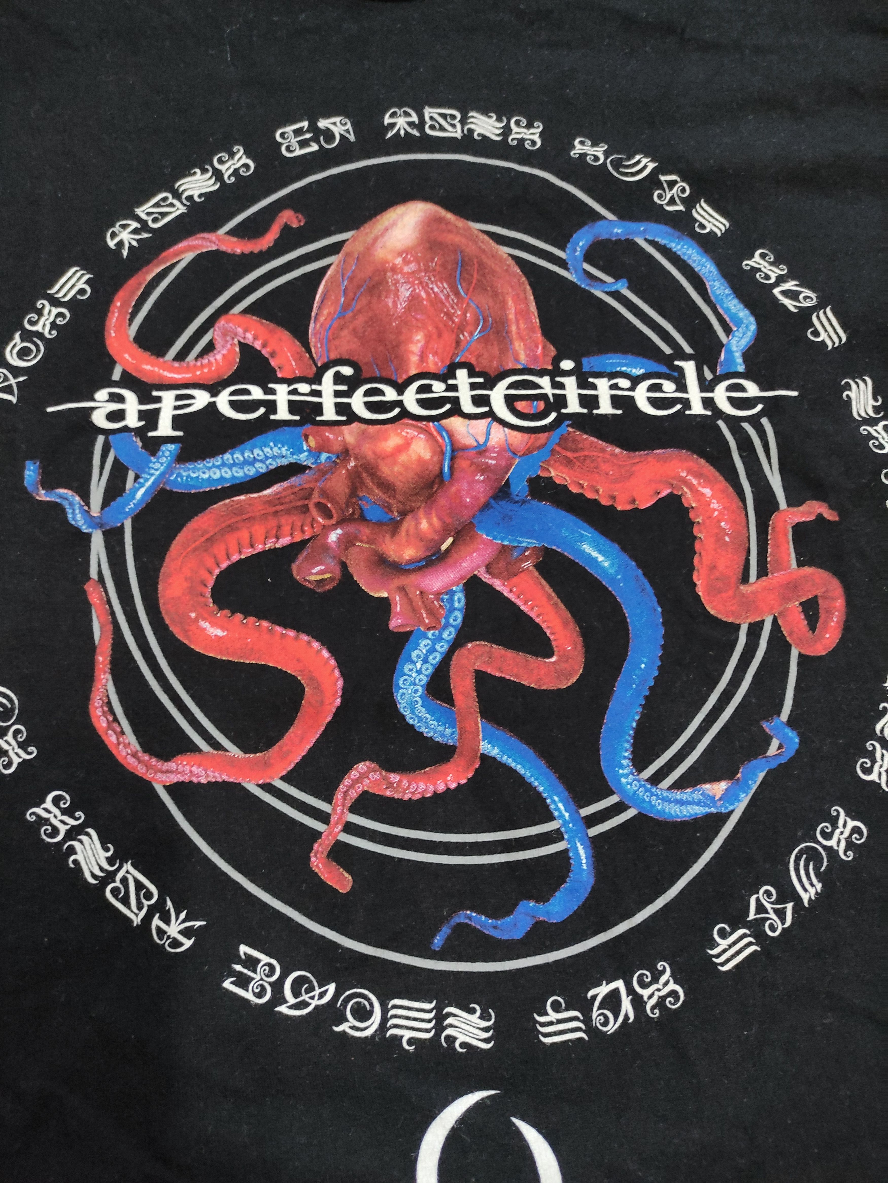 VINTAGE A PERFECT CIRCLE EAT THE ELEPHANT TOUR TEE