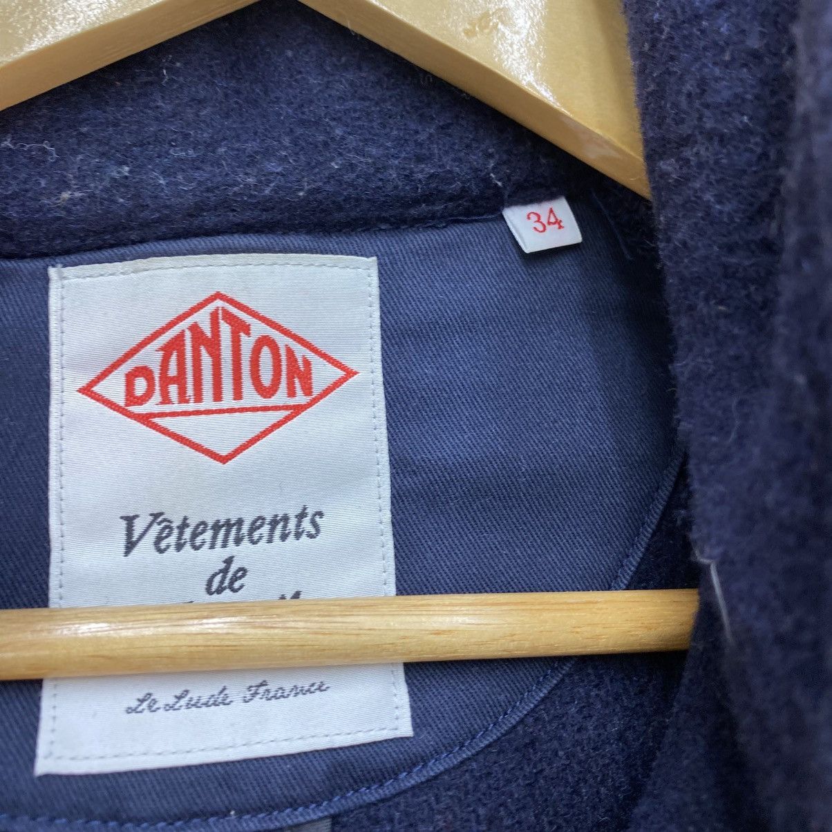 Danton 🫶 Vintage Danton wool mossa hooded jacket Danton Heavy Coat Size US S / EU 44-46 / 1 - 4 Thumbnail