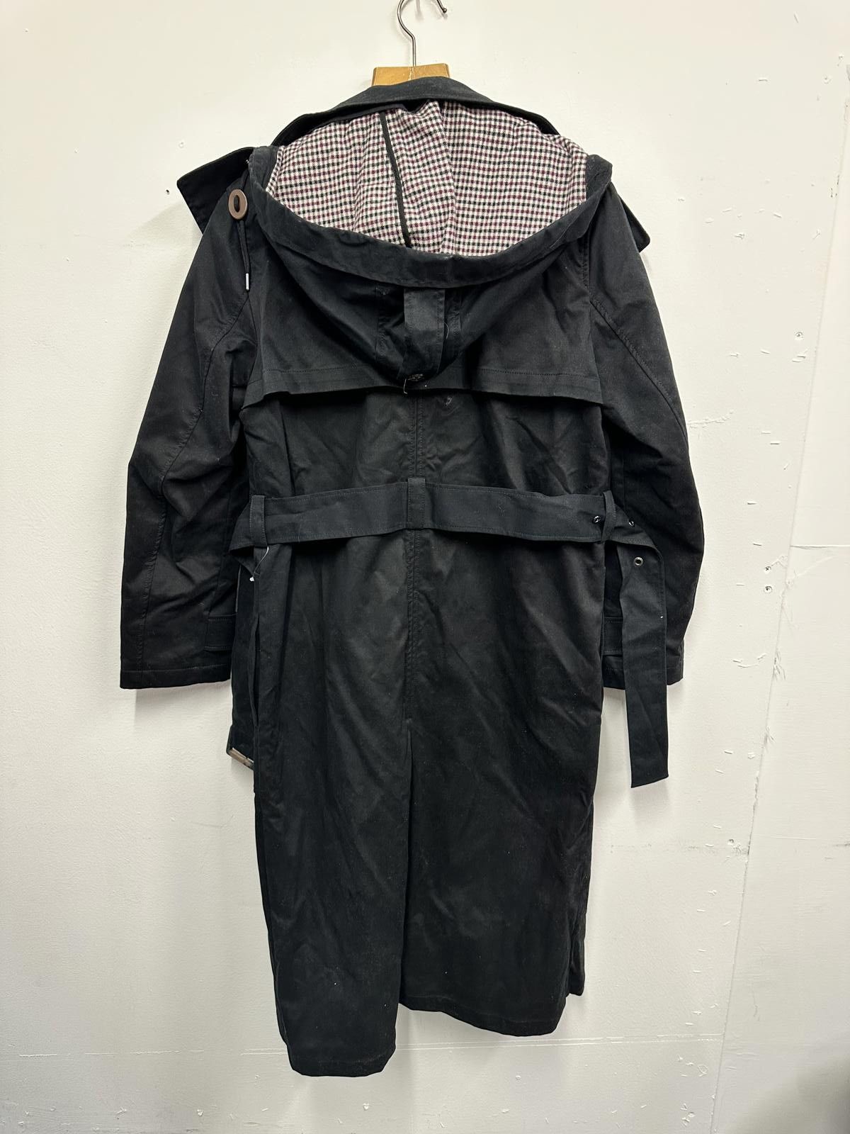 Other ORSAY Black Long Trench Coat with Hood and Belt Size US M / EU 48-50 / 2 - 3 Thumbnail