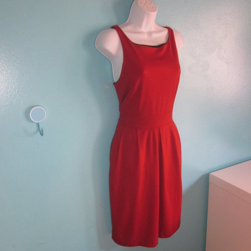 Eva Franco Eva Franco Red Dress Size 4 Size S / US 4 / IT 40 - 1 Thumbnail