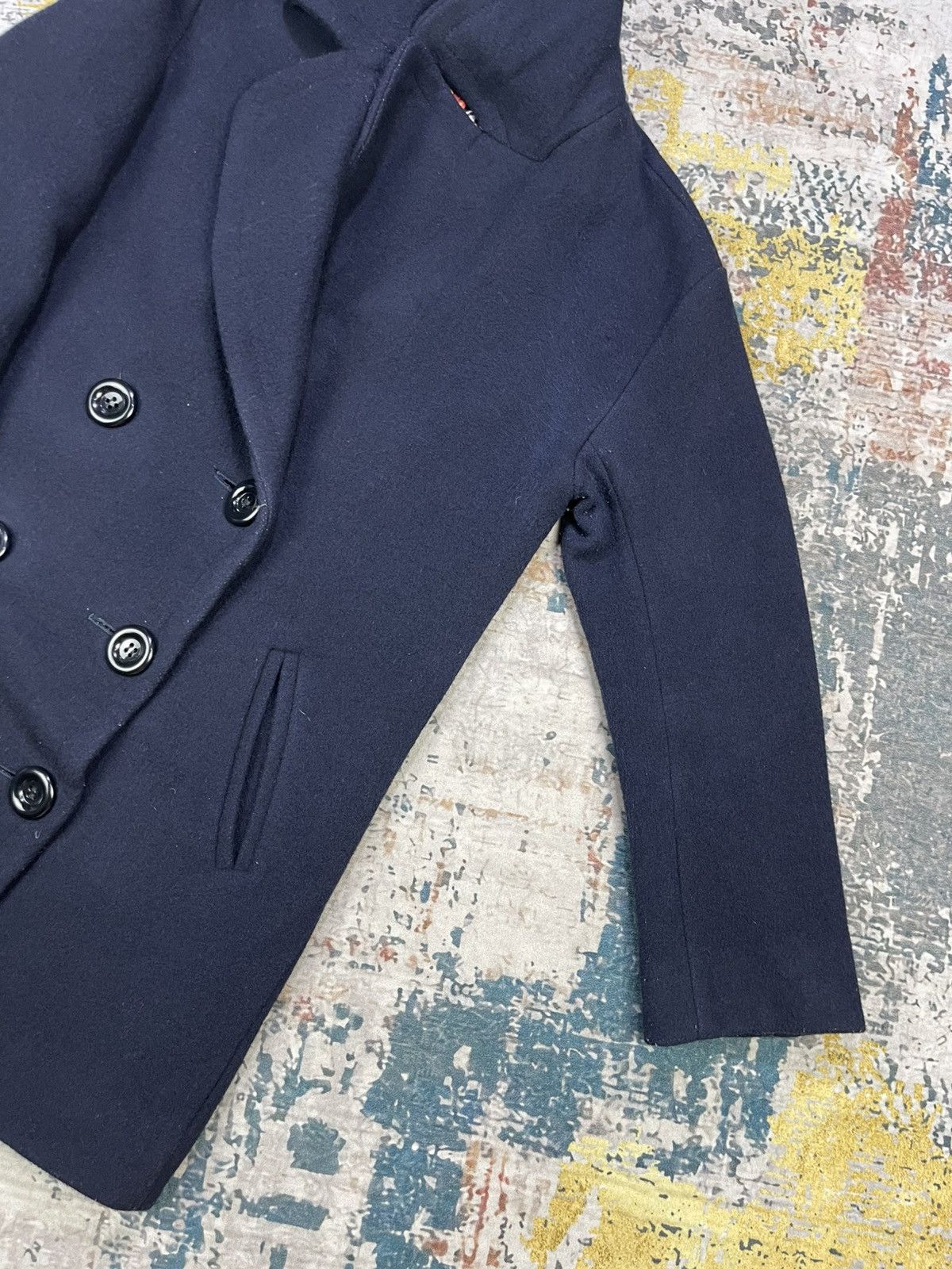 Diesel Diesel Celebrating 30yrs In Japan Navy Peacoat Size S / US 4 / IT 40 - 3 Thumbnail