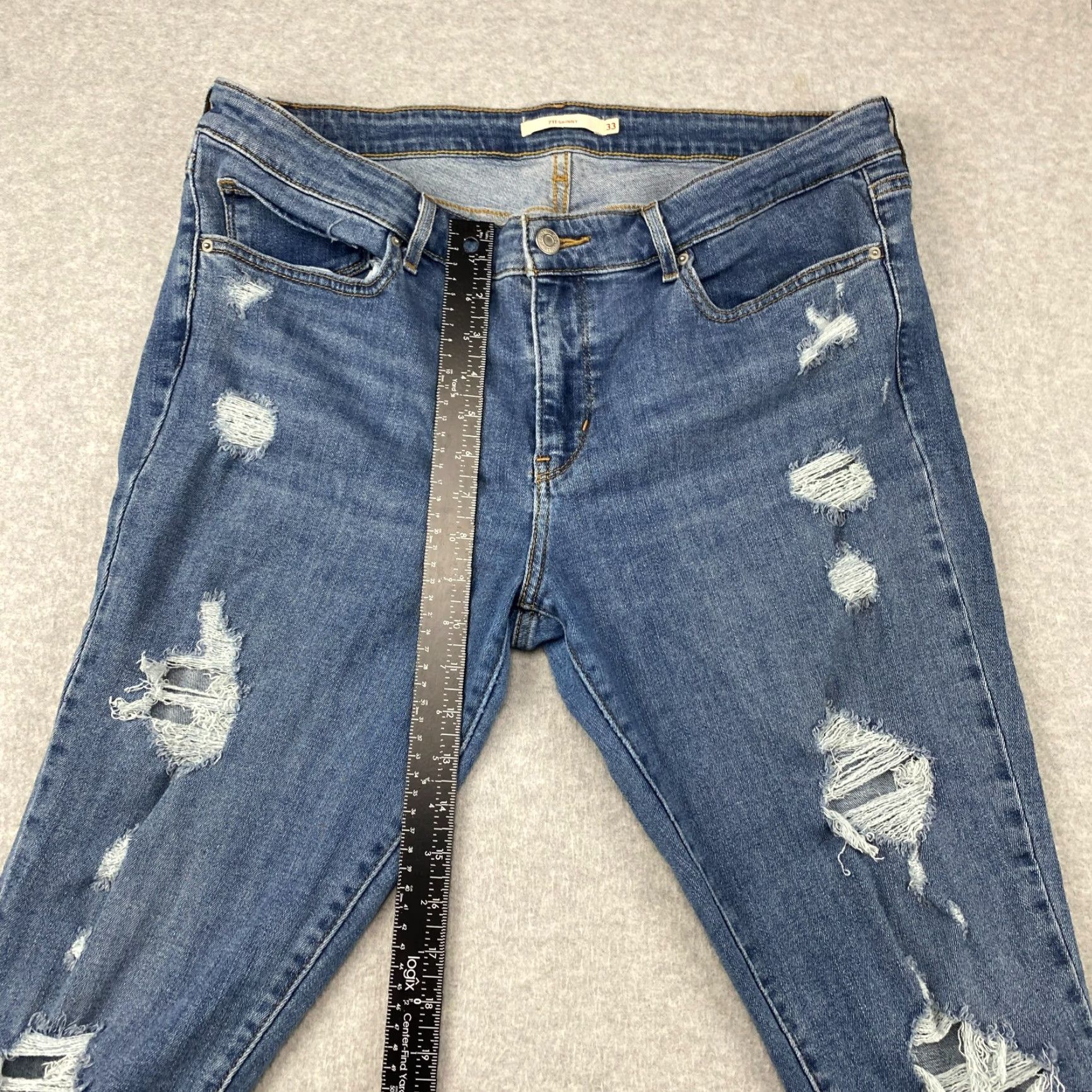 Levi's VINTAGE Levi's 711 Denim Jeans Womens Skinny 36 XS? Size 25" / US 0 / IT 36 - 4 Thumbnail