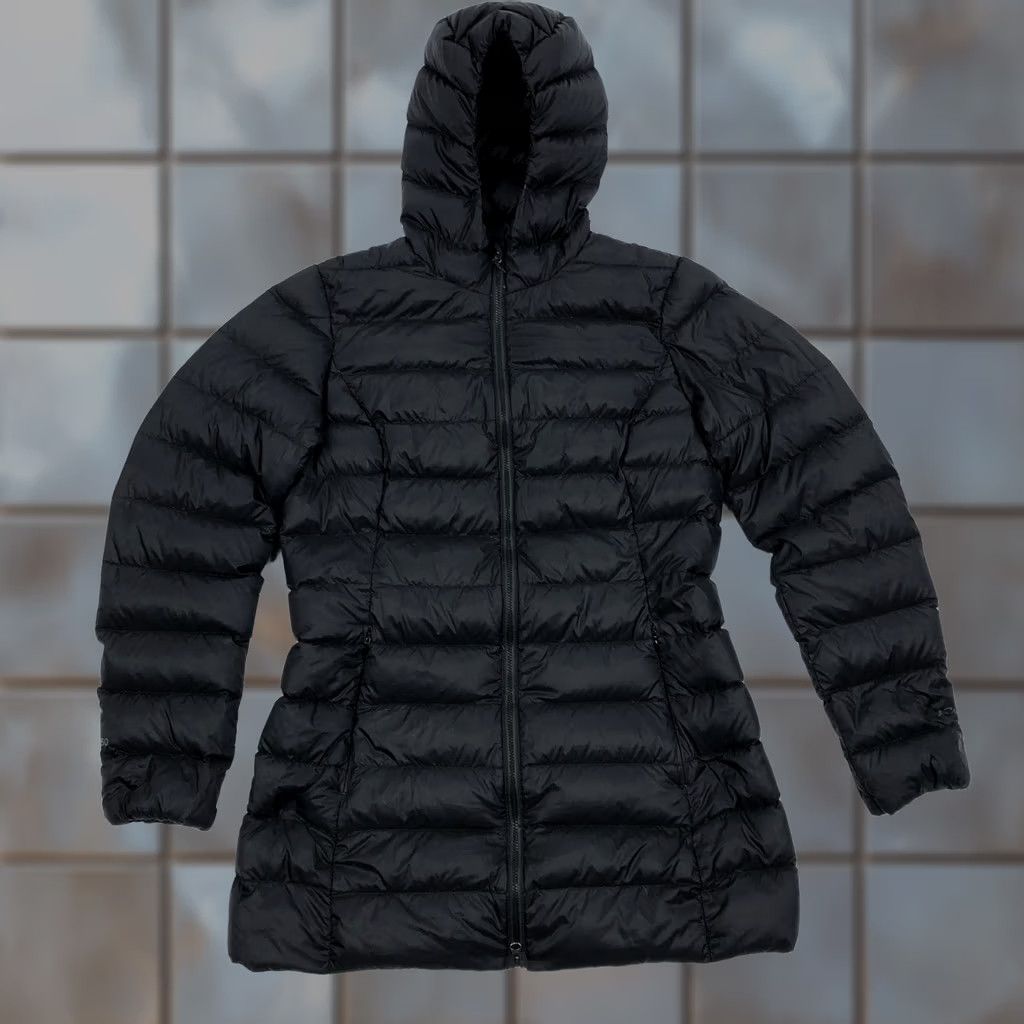 Eddie Bauer Eddie Bauer Women's Black EB650 Down Hooded Puffer Coat Jacket Size S Small Size S / US 4 / IT 40 - 1 Thumbnail