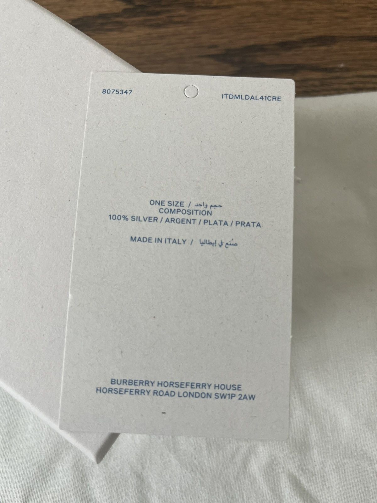 Burberry Burberry Horse Necklace Size ONE SIZE - 16 Thumbnail