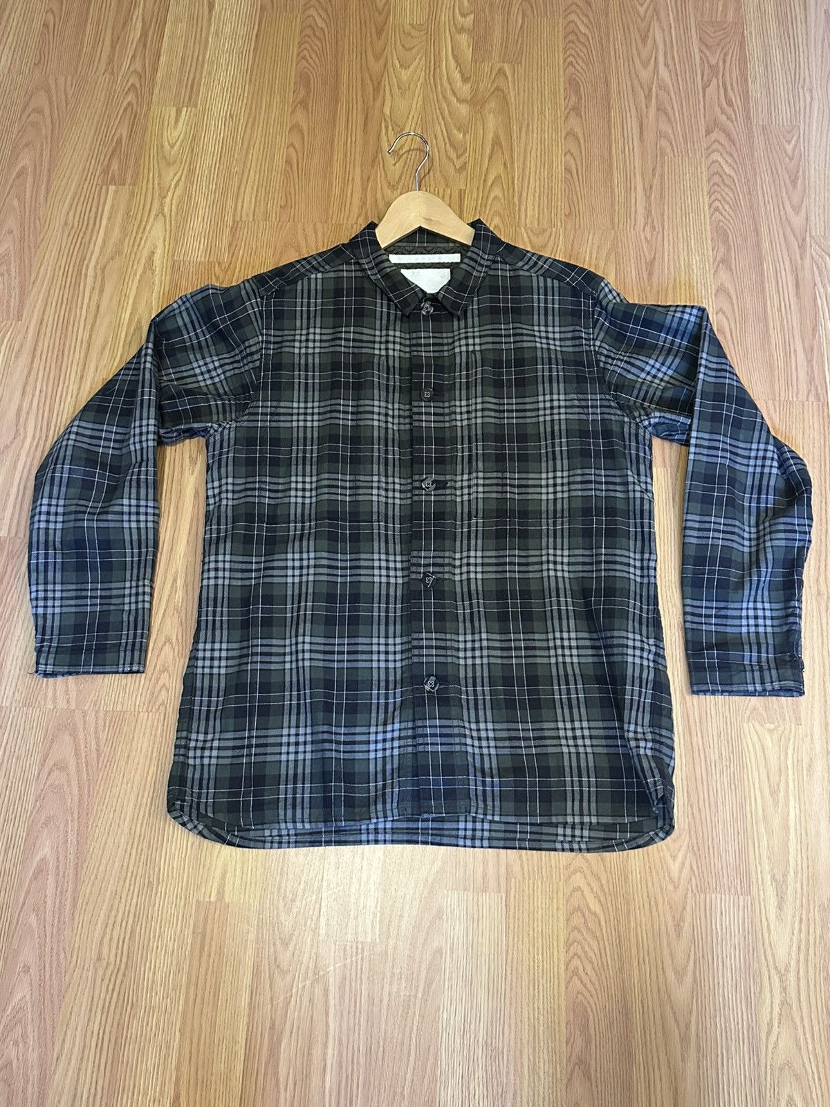 White Mountaineering White Mountaineering Shirt Jacket Flannel Made In Japan Men Size US L / EU 52-54 / 3 - 1 Thumbnail