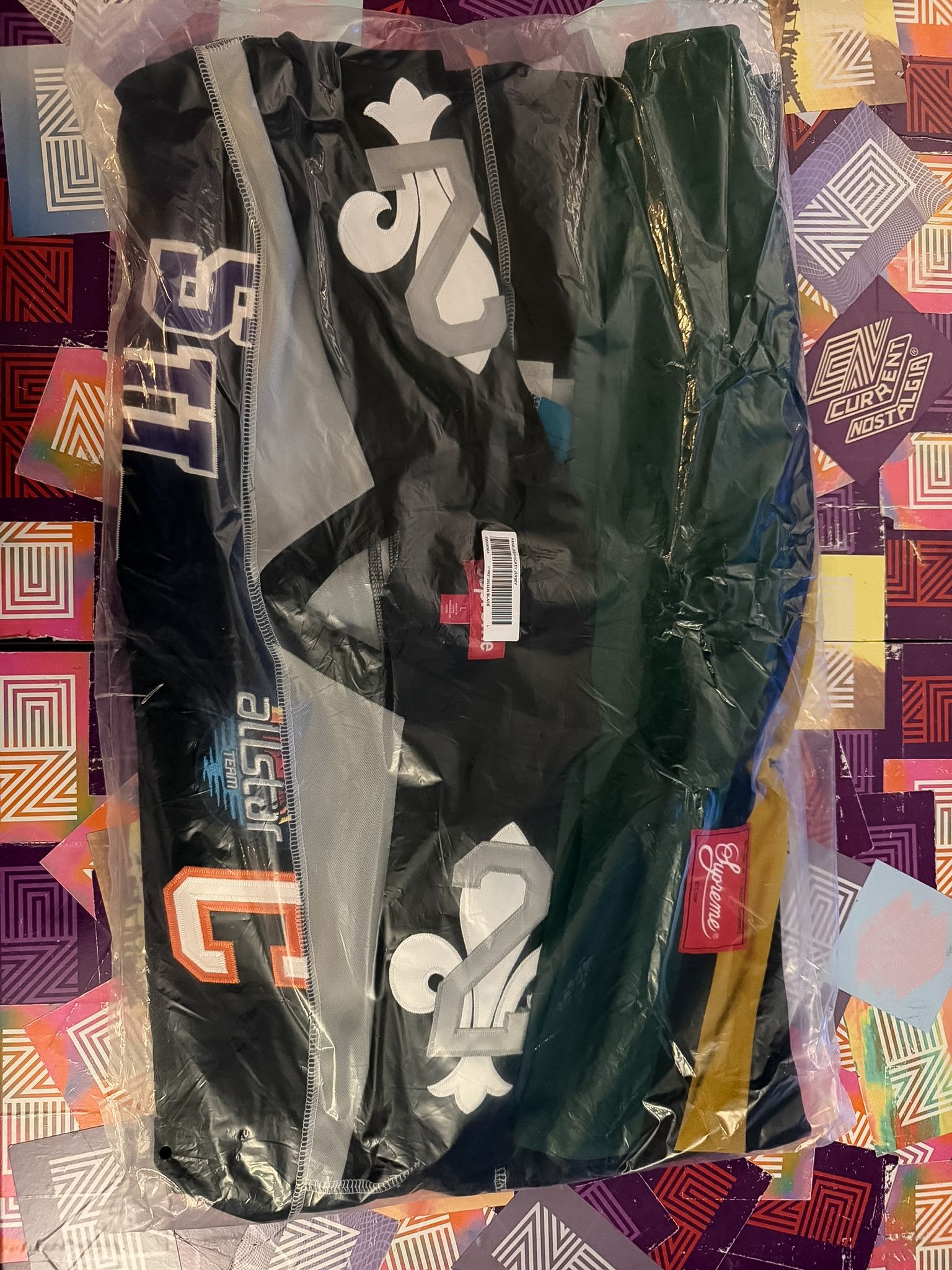 Supreme Supreme Paneled Hockey Jersey Black • L Size US L / EU 52-54 / 3 - 3 Thumbnail