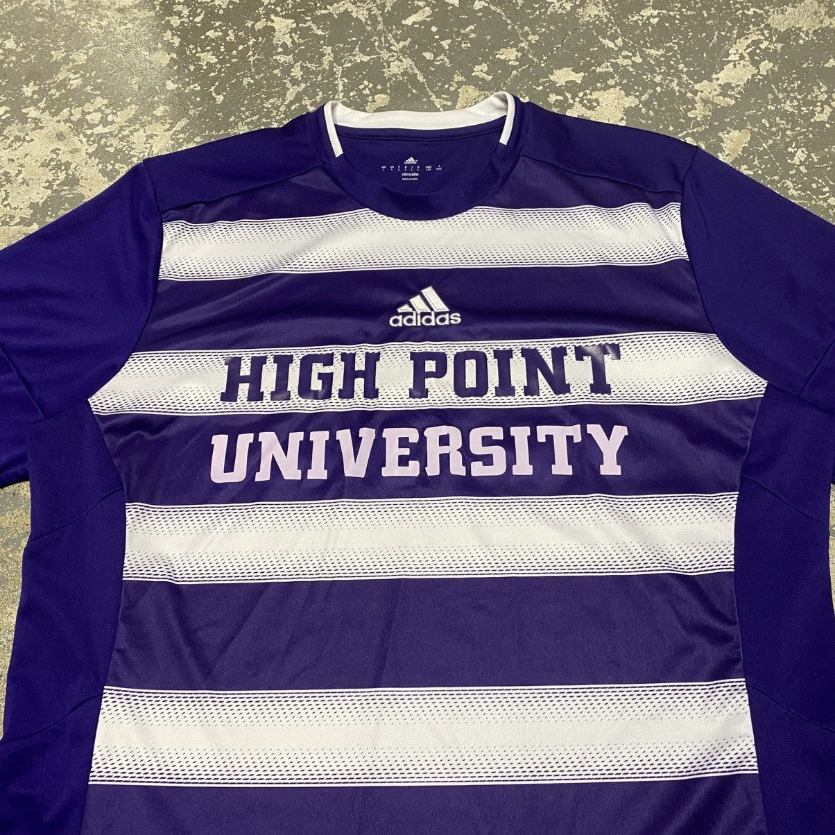 Vintage High Point University Purple/White Soccer Football Jersey Size US L / EU 52-54 / 3 - 5 Thumbnail