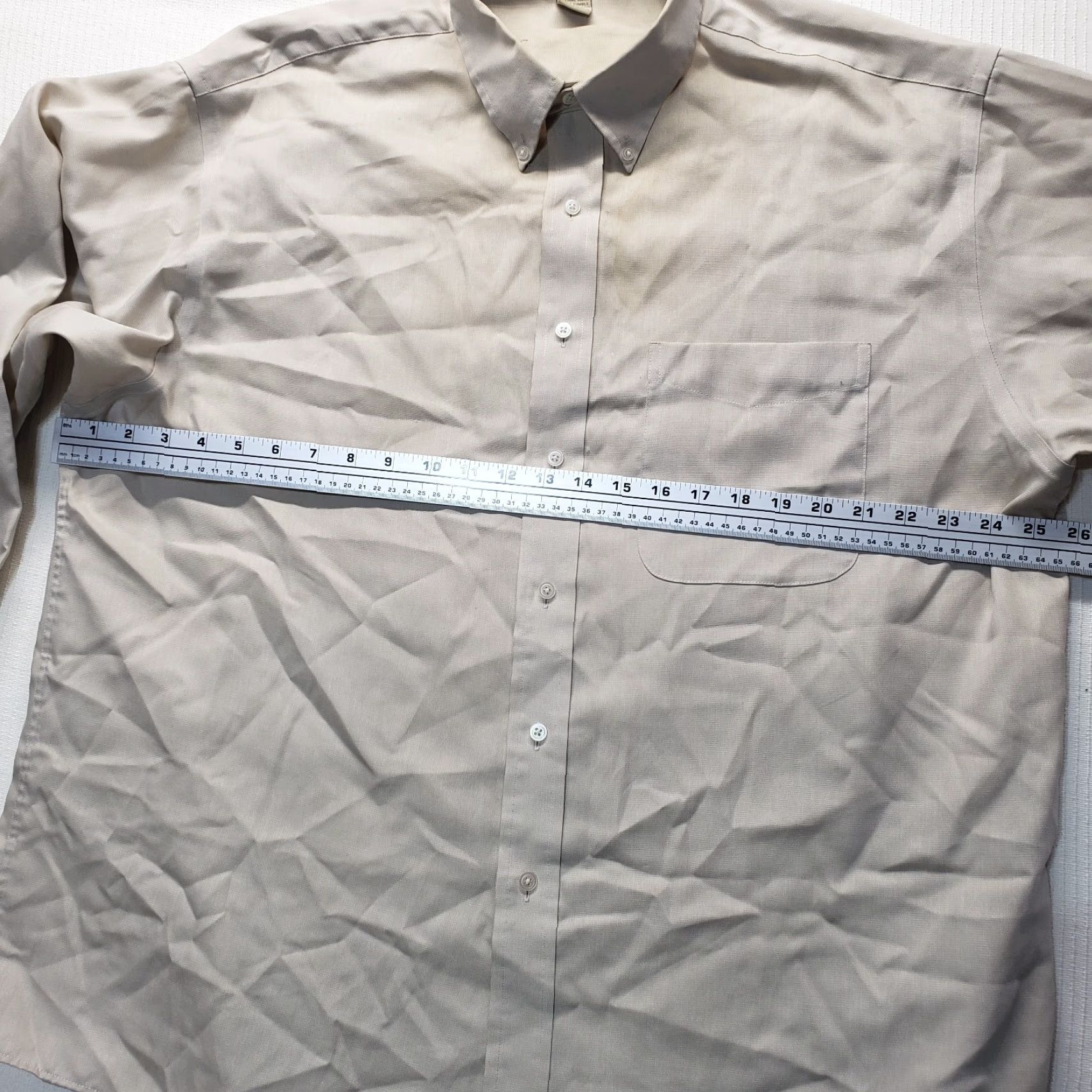 Vintage Destination Long Sleeve Button Up Shirt Adult Men XL Brown Cotton Casual Size US XL / EU 56 / 4 - 4 Thumbnail