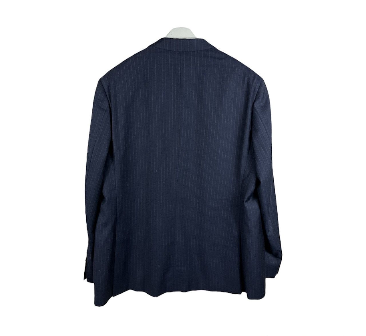 Polo Ralph Lauren × Ralph Lauren Polo Ralph Lauren wool navy light striped blazer jacket Size 48R - 2 Thumbnail