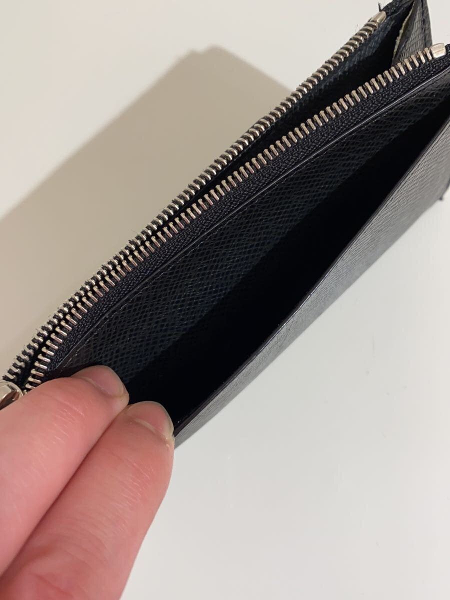 Louis Vuitton Louis Vuitton Taiga Coin Card Holder Cowhide Black Size ONE SIZE - 6 Thumbnail