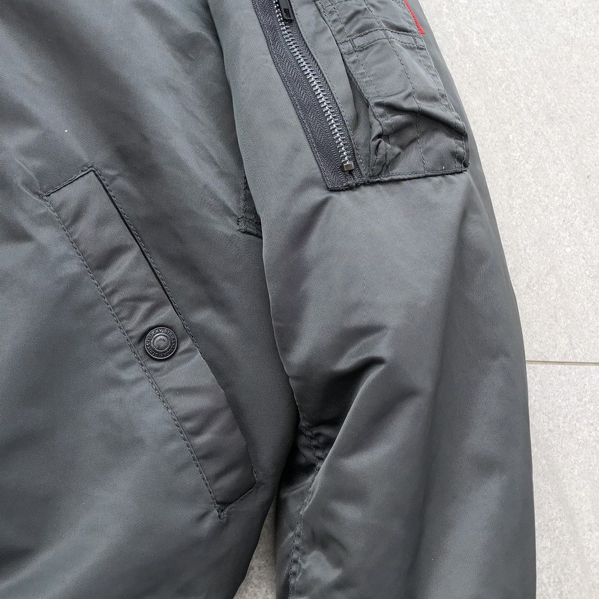 Vintage Vintage Lucky Strike Racing Ma-1 Bomber Jacket Size US M / EU 48-50 / 2 - 9 Thumbnail