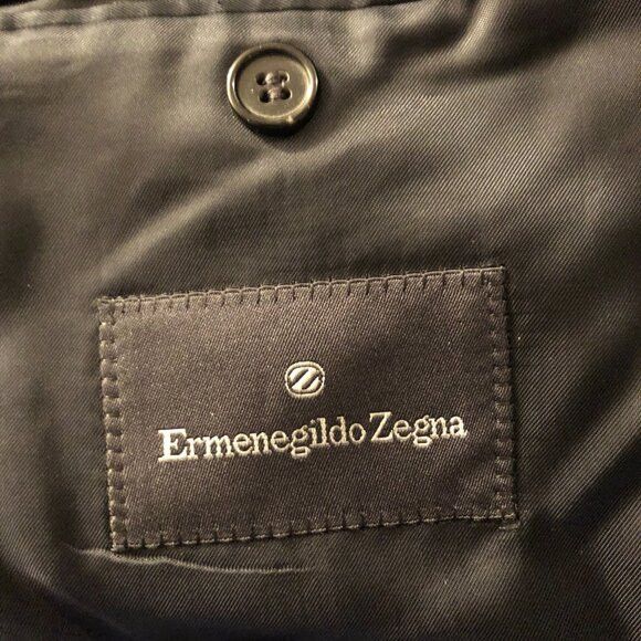 Ermenegildo Zegna ERMENEGILDO ZEGNA MEN'S 100%WOOL SPORT COAT BLAZER SIZE:40 Size 40R - 10 Thumbnail