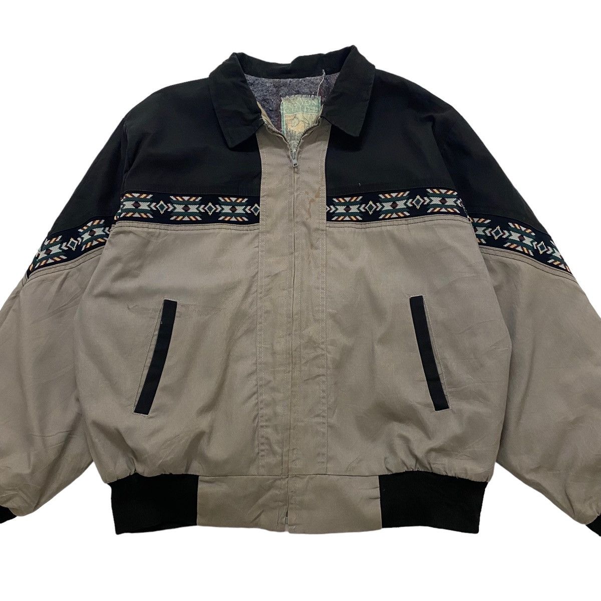 Vintage ⚡️Vintage Canyon Guide wool blanket zipper jacket Size US L / EU 52-54 / 3 - 5 Thumbnail