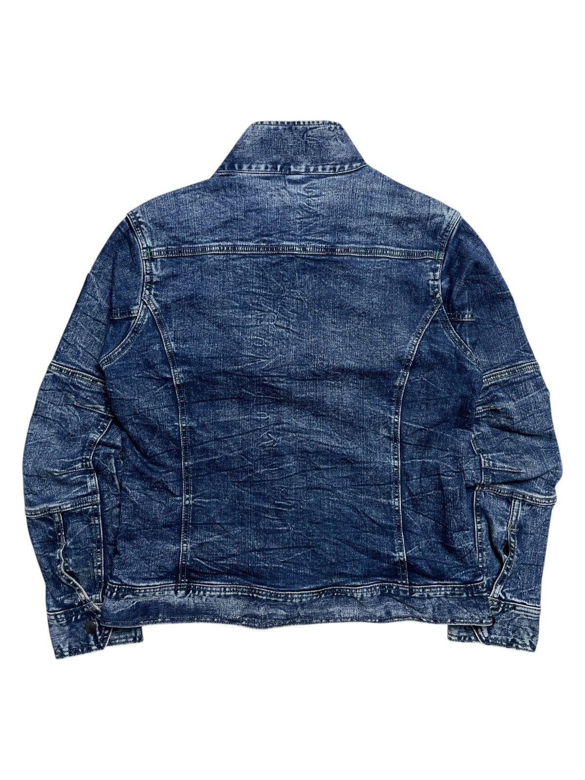 BUFFALO BOBS 2000’s Torachi - Bikers Denim Jacket Size US M / EU 48-50 / 2 - 3 Thumbnail