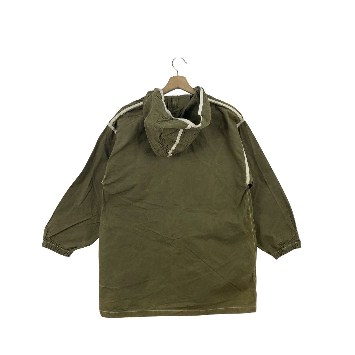 Vintage Vintage MENSWEAR OUTDOOR CLUB HALLY Stevensons Waxed Hooded Size US L / EU 52-54 / 3 - 7 Thumbnail