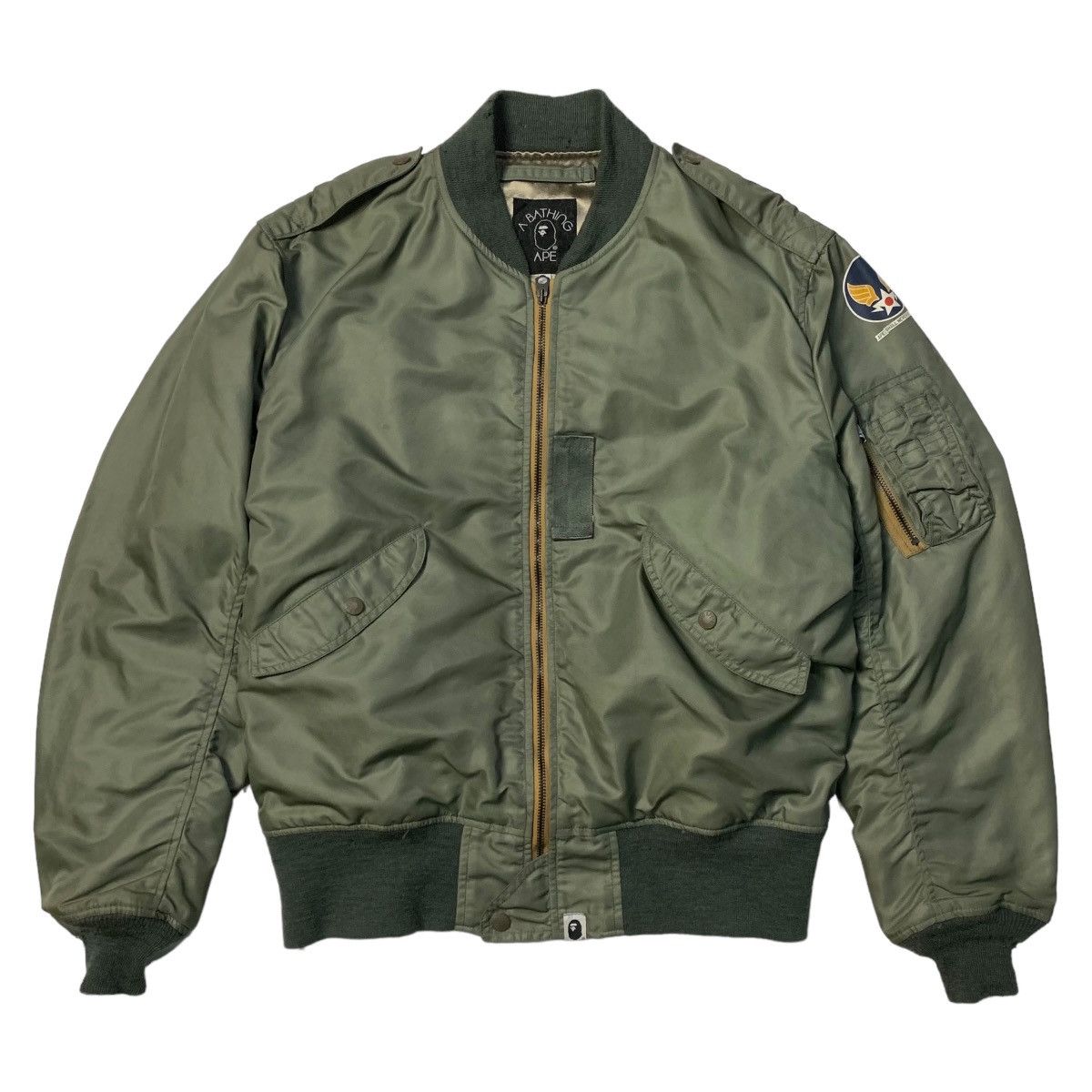 Bape Bape x Real McCoy’s L2B Bomber Jacket Size US L / EU 52-54 / 3 - 2 Thumbnail
