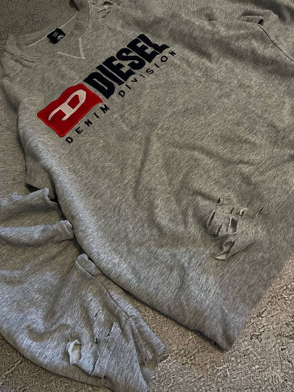 Diesel Diesel distressed sweatshirt Size US L / EU 52-54 / 3 - 4 Thumbnail