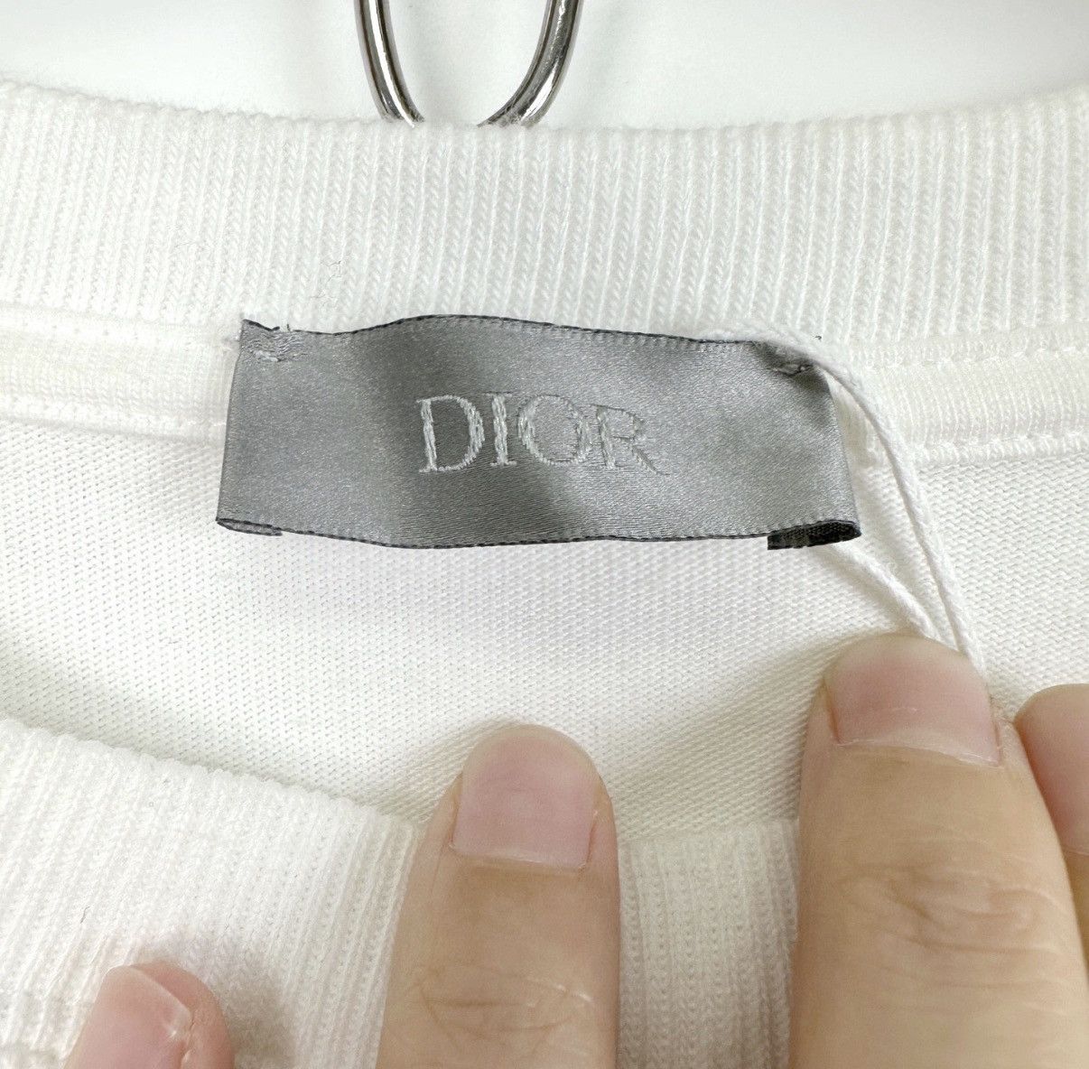 Dior Dior White Short Sleeve T-Shirt K12 Size US M / EU 48-50 / 2 - 4 Thumbnail